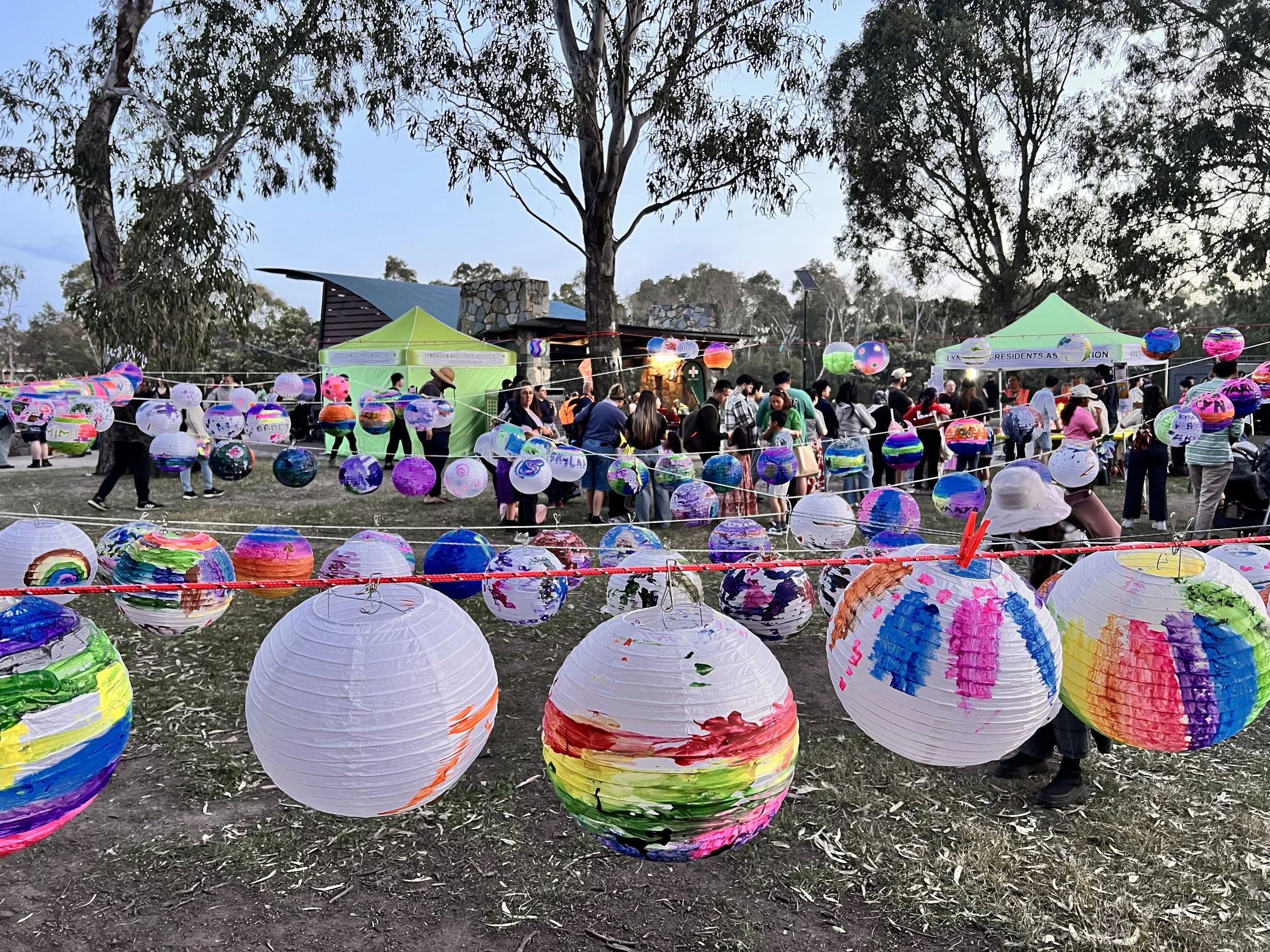 Image 12: Lanterns by the Lake