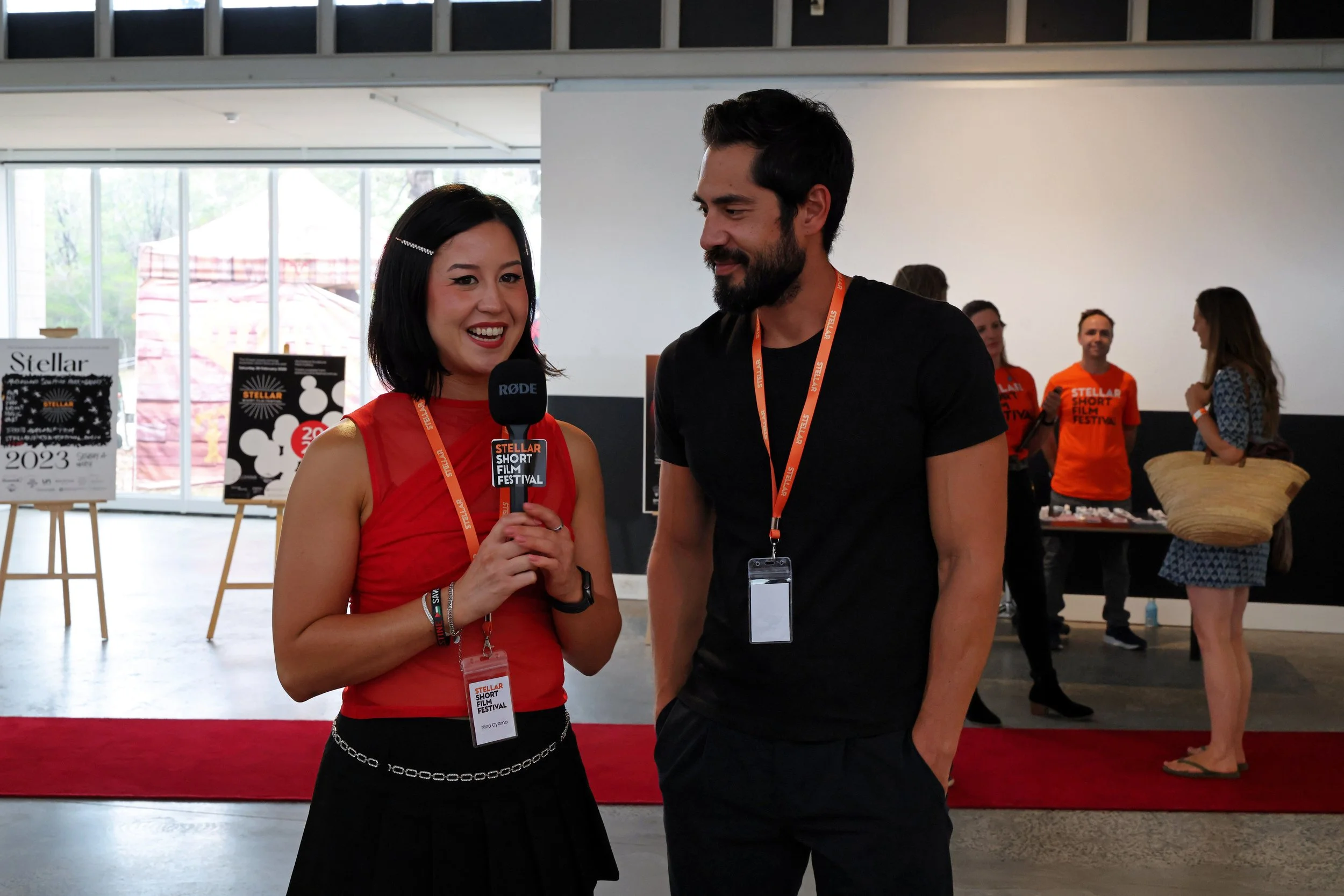 Nina Oyama, Tai Hara (Judges)