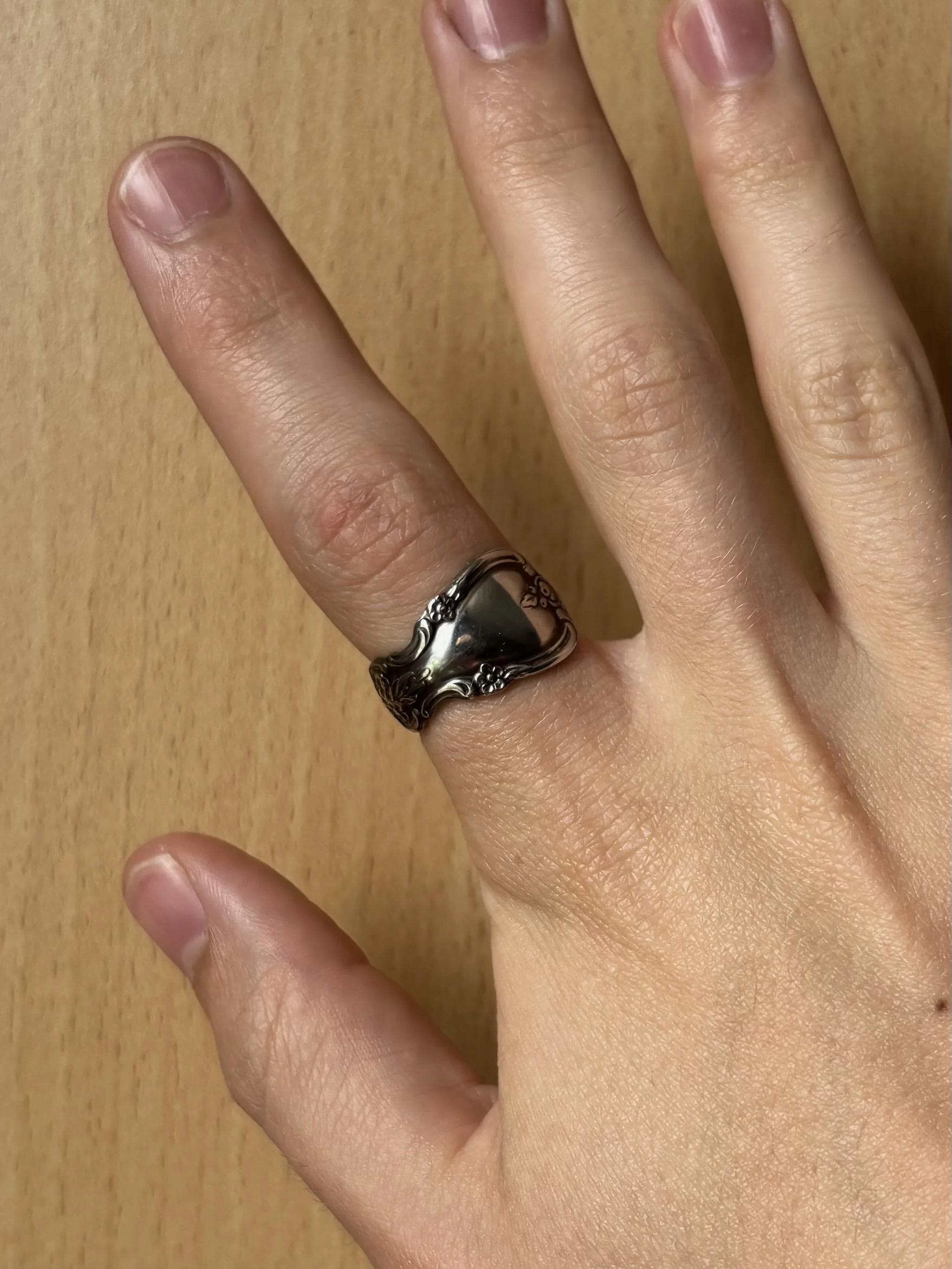 Ornate Spoon Ring