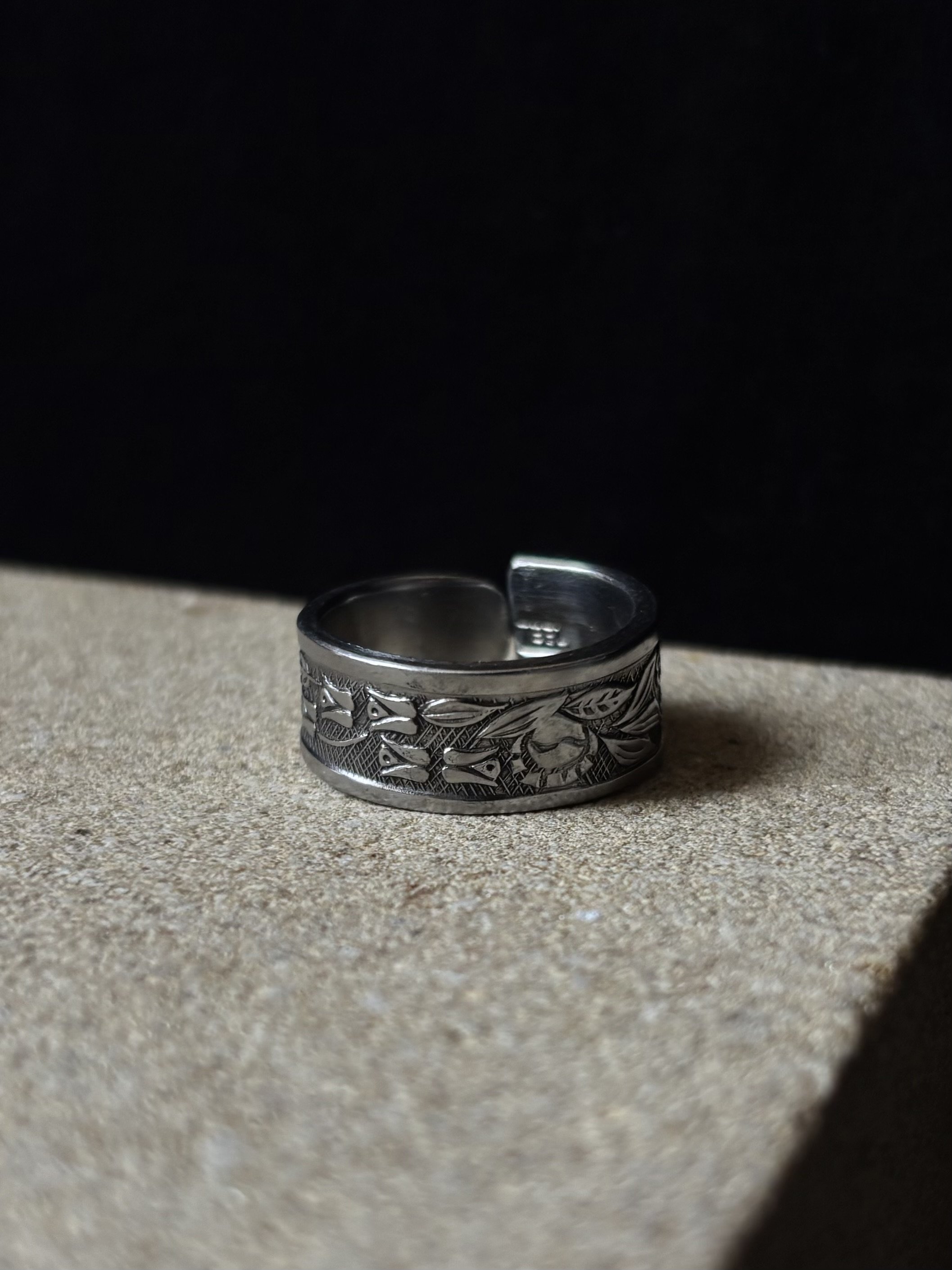 Floral Spoon Ring
