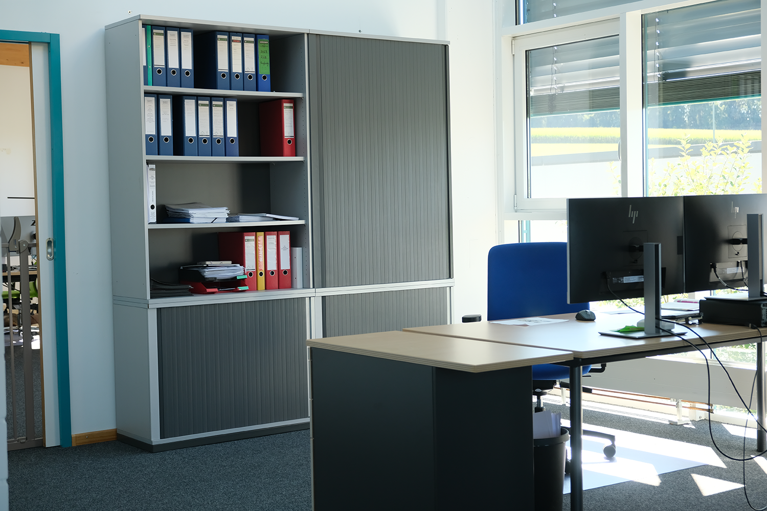 Die Büroräume der RiWe Bauträger und Immobilienverwaltung im Landkreis Freising.