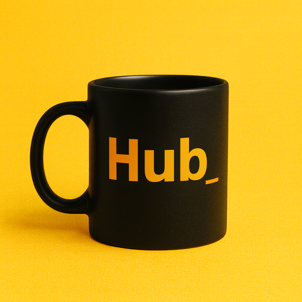 Hub_ Mug (Black)