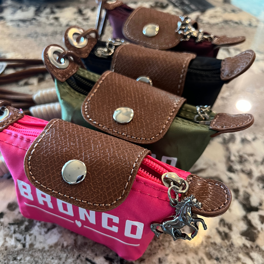 Bronco nylon mini key case in all the colors