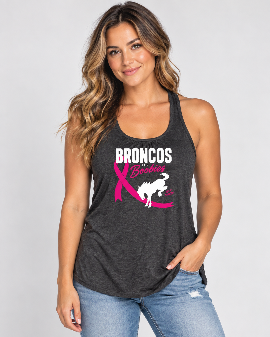 Broncos for Boobies Women’s Tank