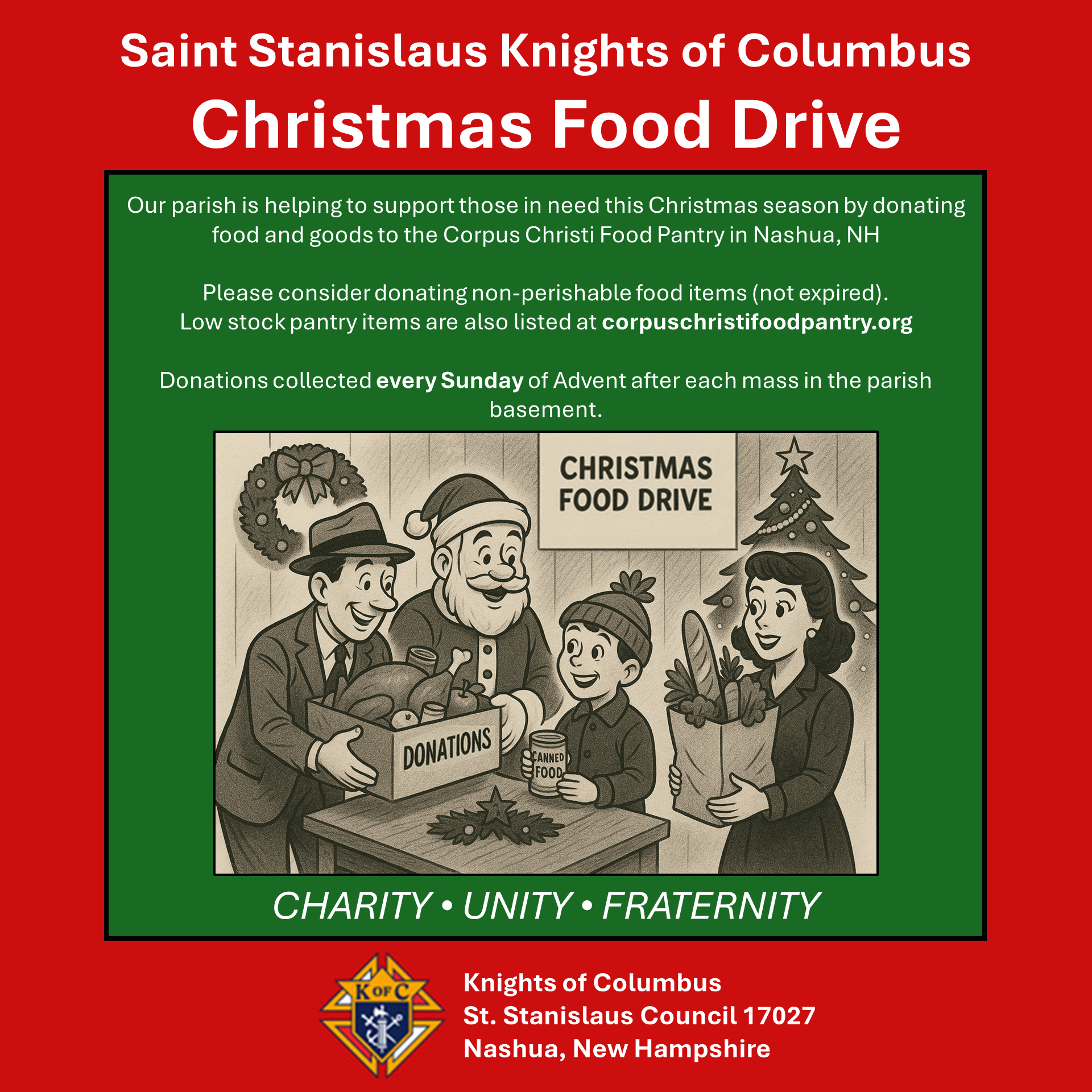 Christmas Food Drive