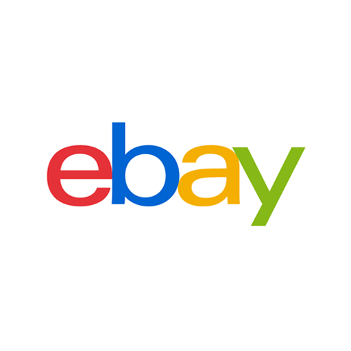 eBay logo with multicolored lowercase letters 'e', 'b', 'a', and 'y' on a white background.