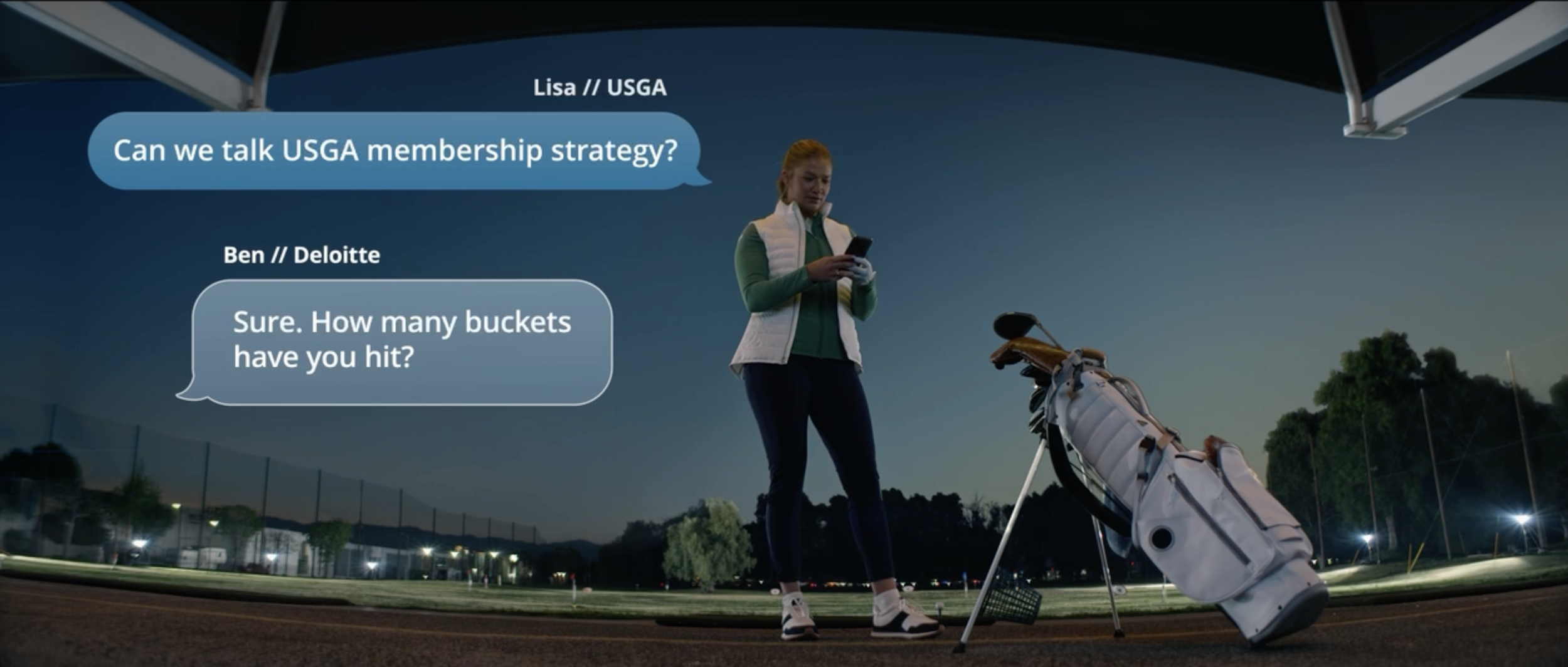 Deloitte | USGA<em>Driving Range</em>