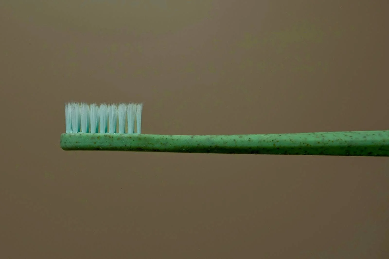 corn starch handled toothbrush