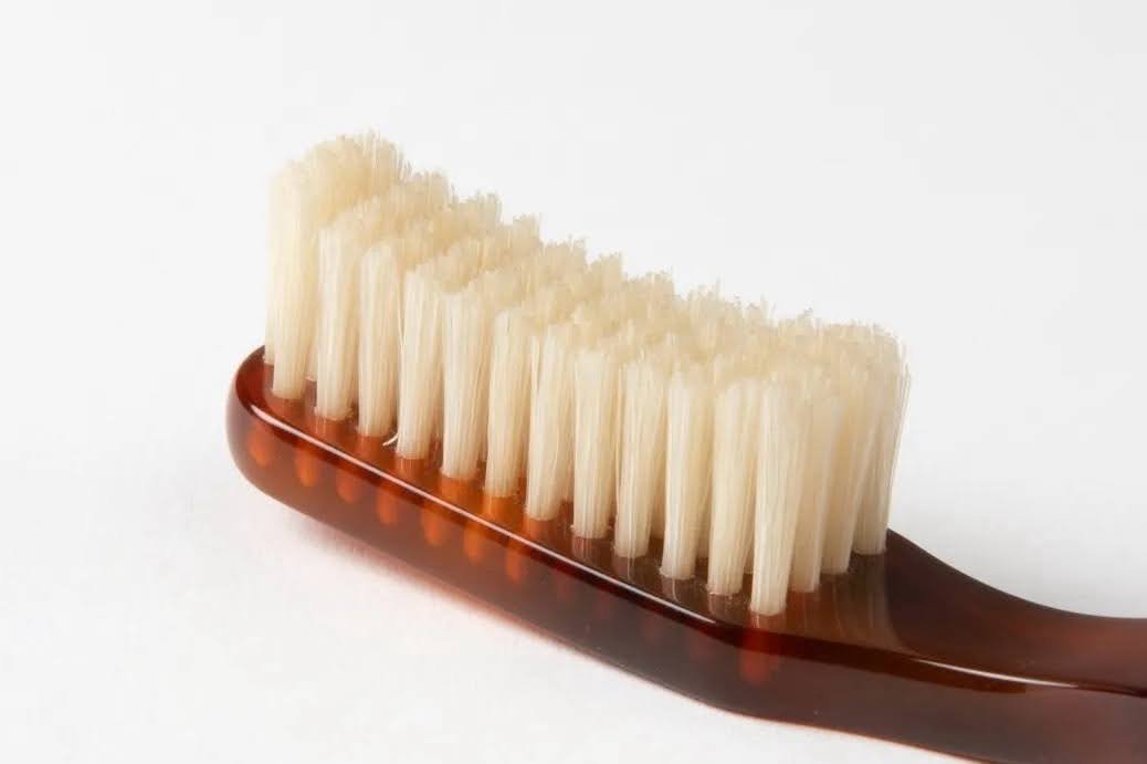 cellulose acetate handled toothbrush