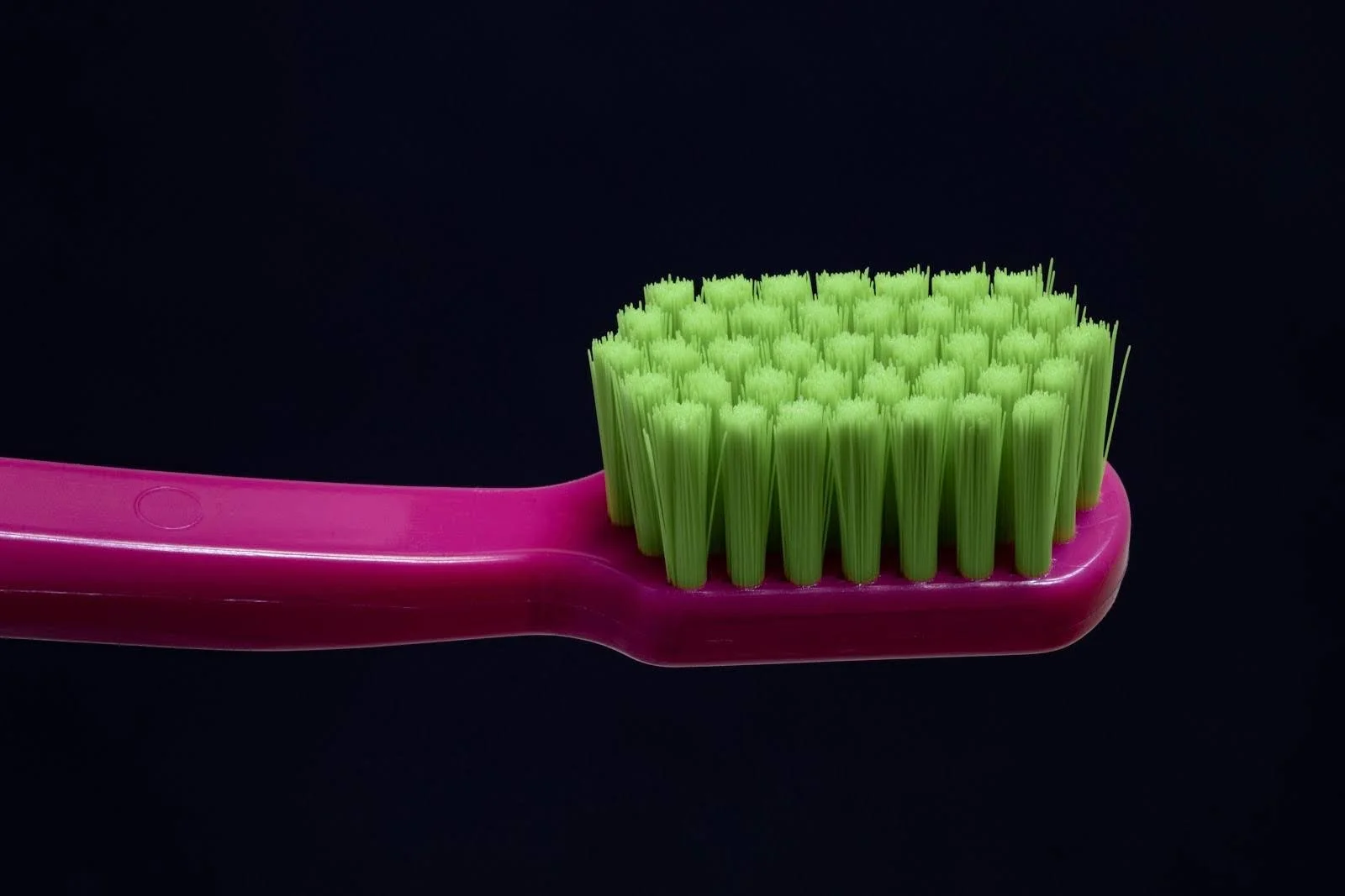 Colorful plastic toothbrush