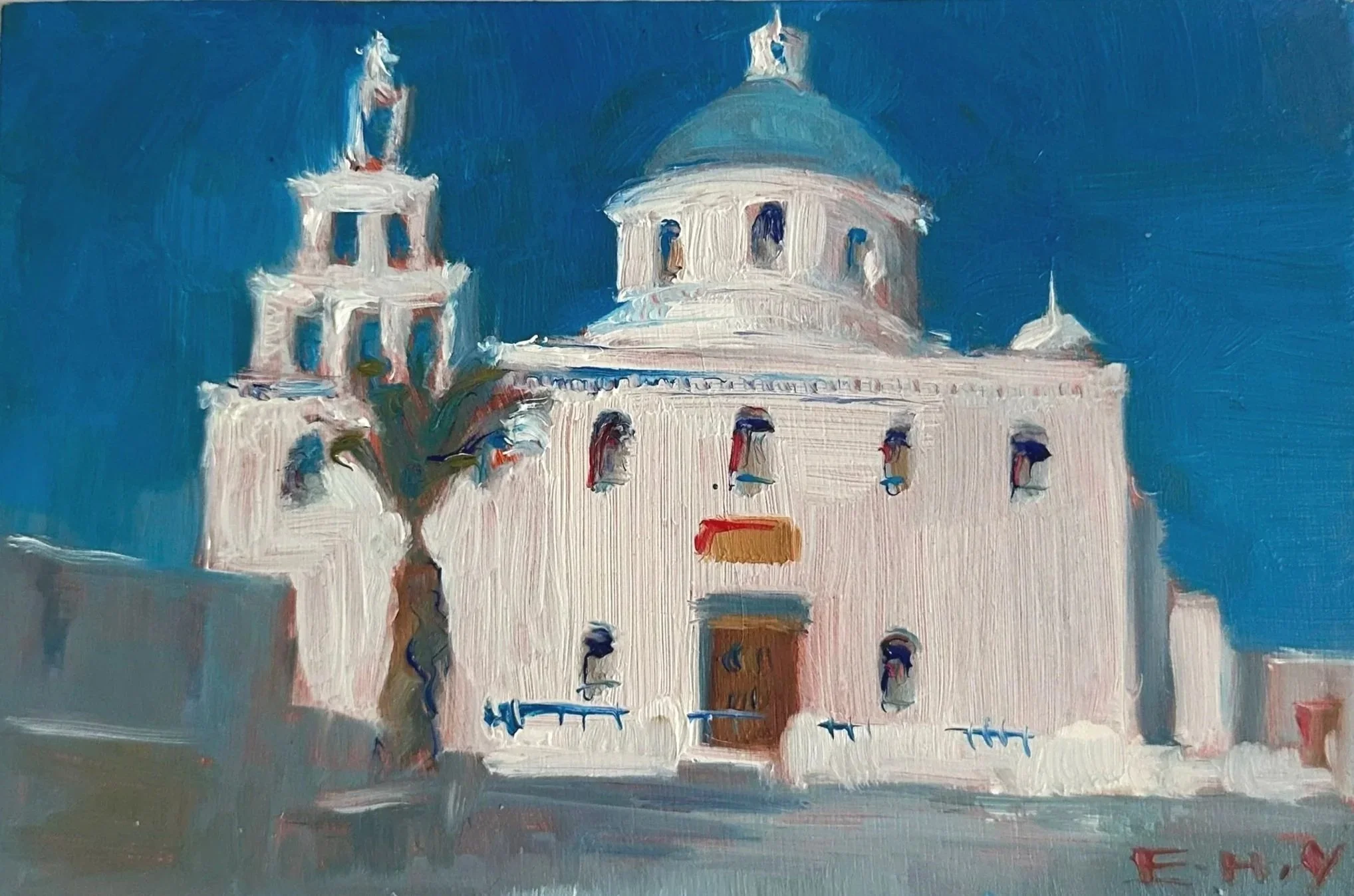 Blue Rooftop, Santorini