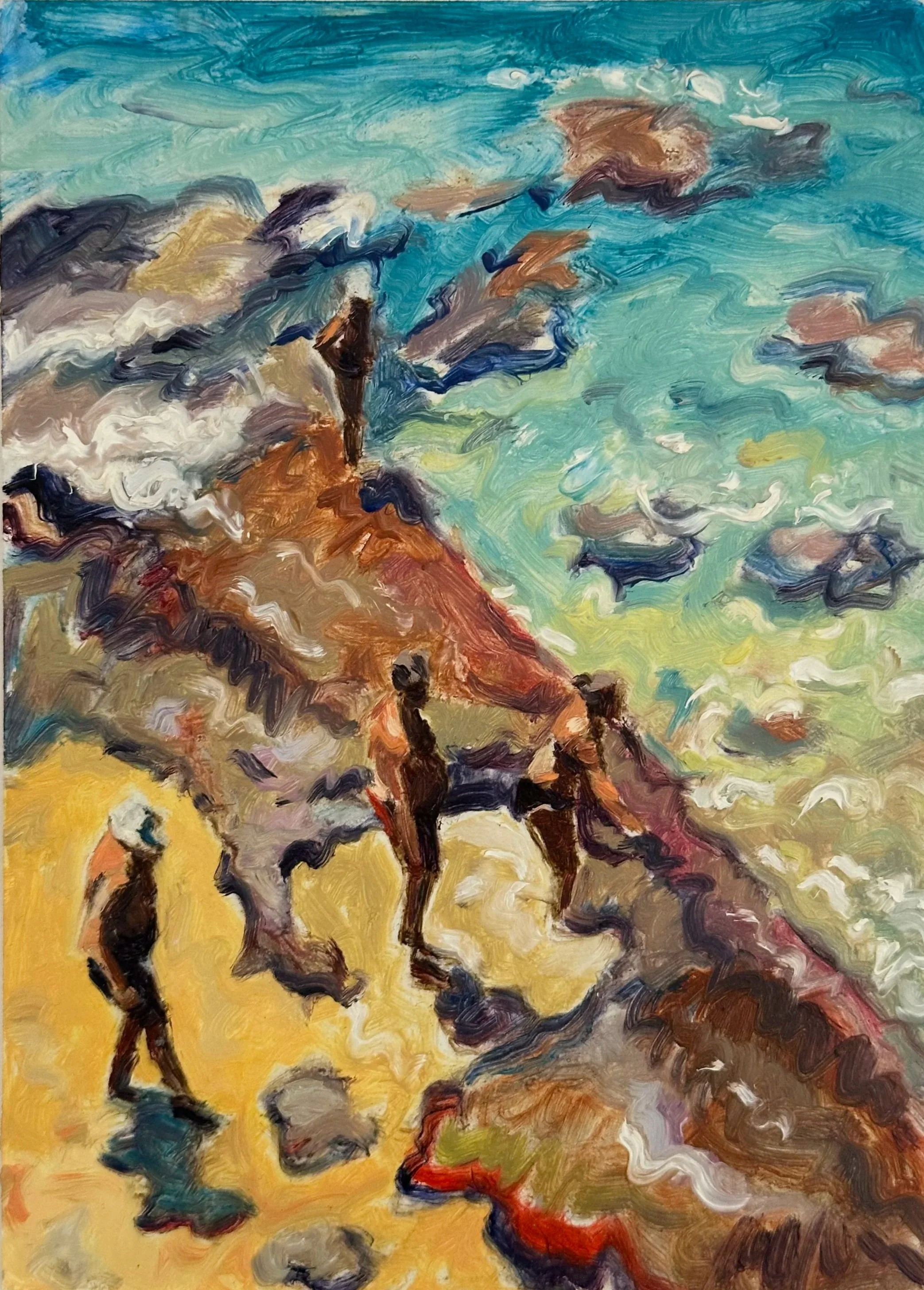 Bathers II, Corsica