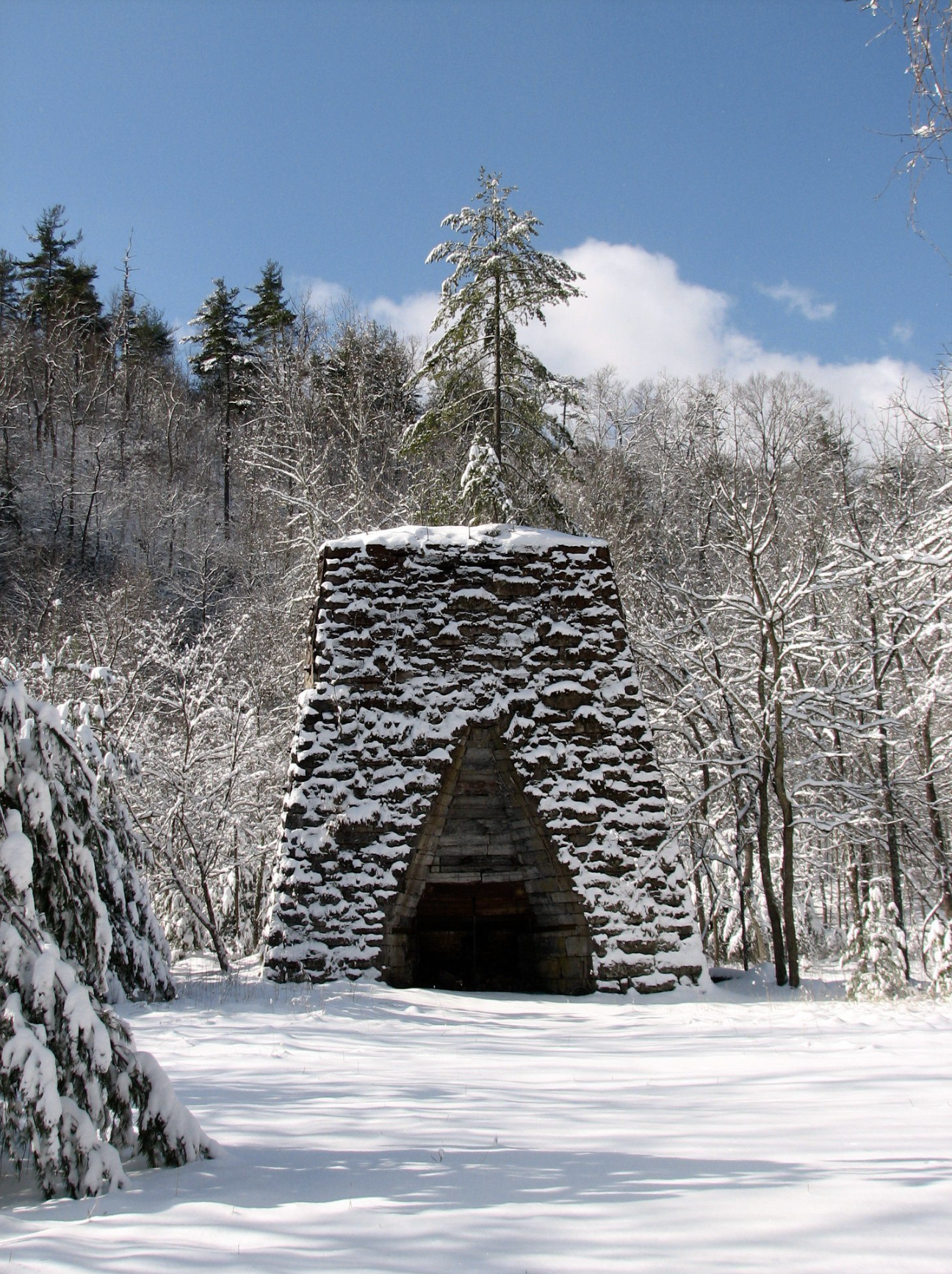 Winter Camp at Powhatan