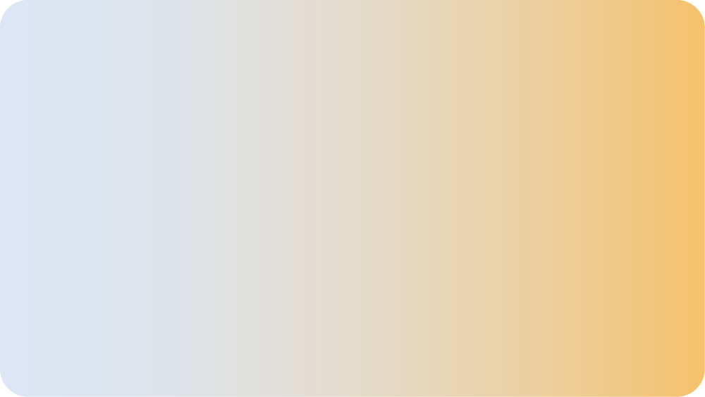 A gradient background transitioning from light blue on the left to beige and light orange on the right.