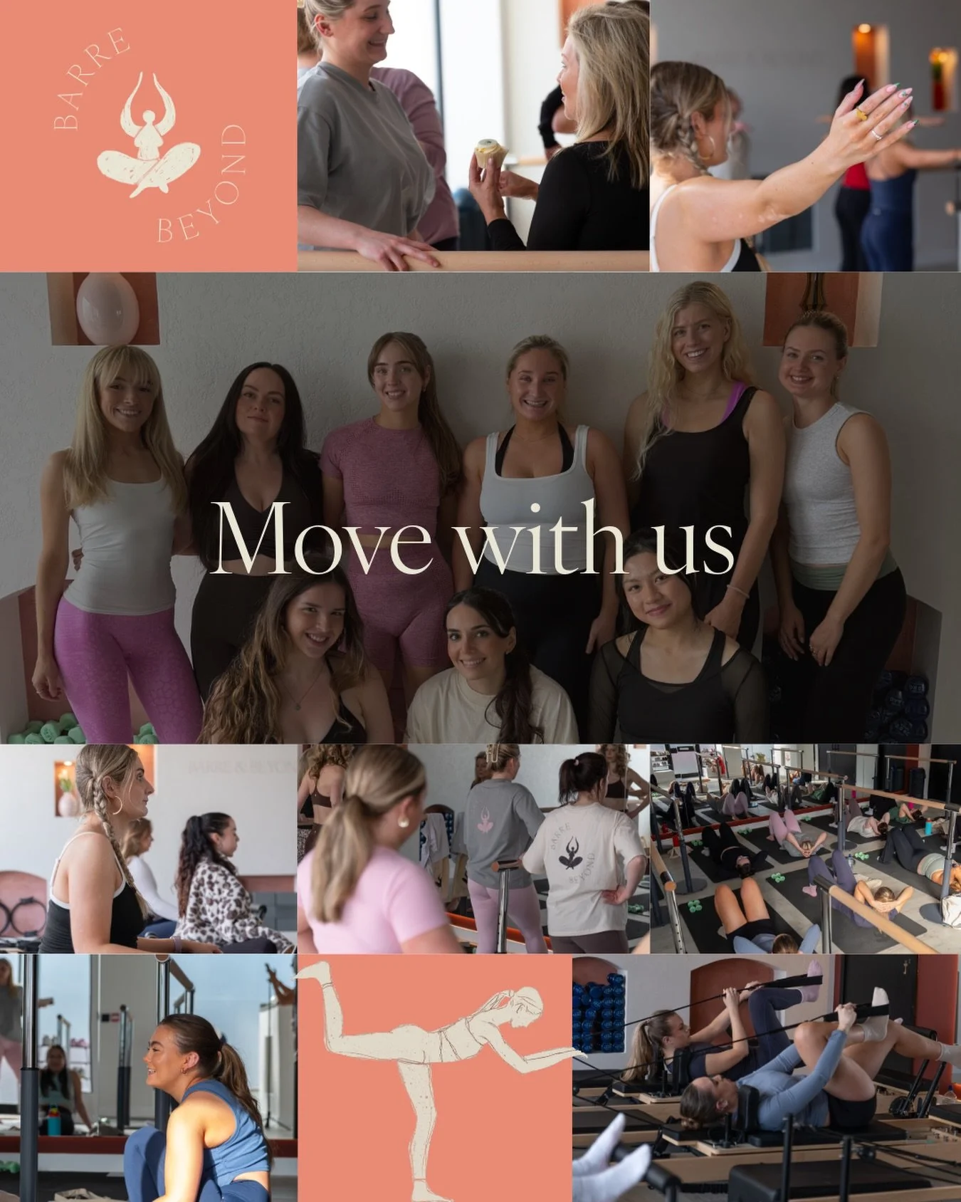 Move with us next week 🧑🏻&zwj;🩰

We are closed from today until Monday, but are back bright &amp; early Tuesday morning!! ☀️

Join us for reformer, yoga, barre or mat, with classes available for whatever time suits you best! We&rsquo;re here for w