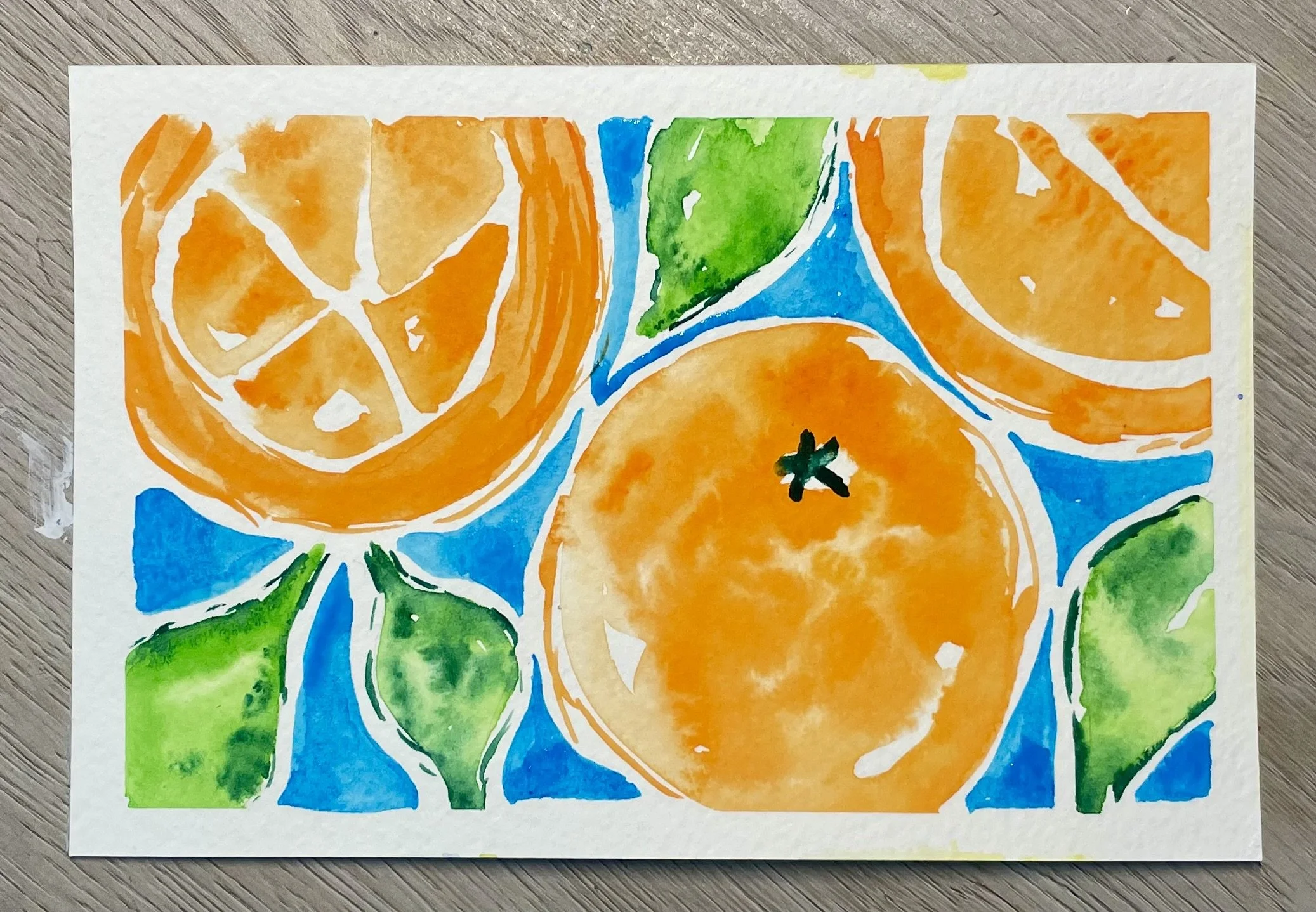 Watercolor and Line & Wash