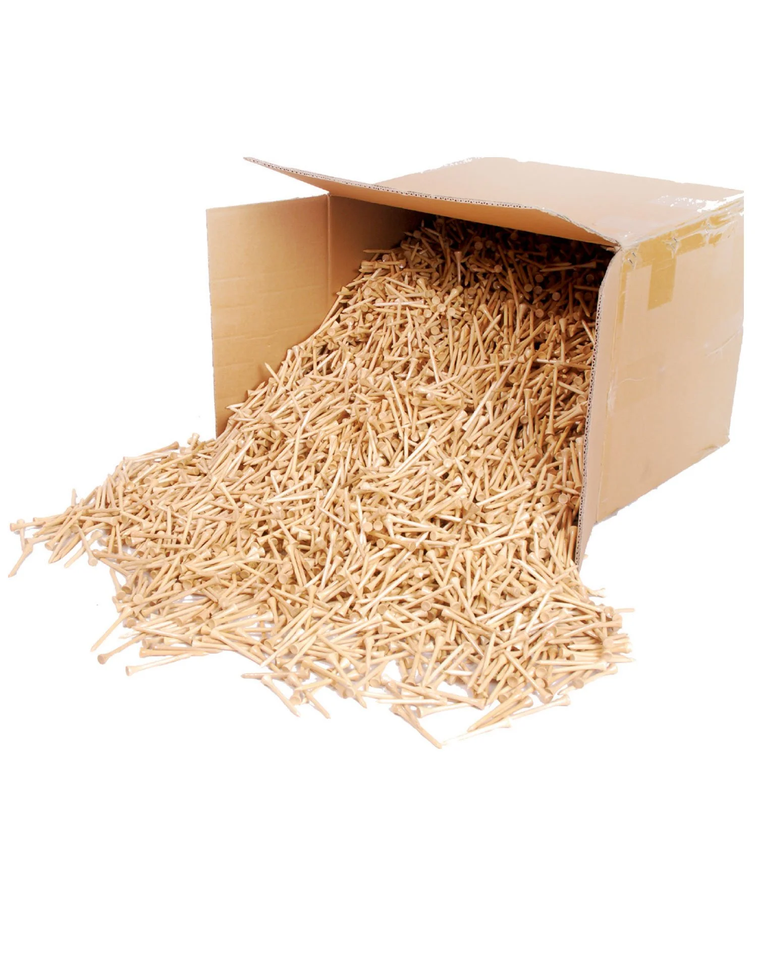 2 3/4" Wooden Golf Tees