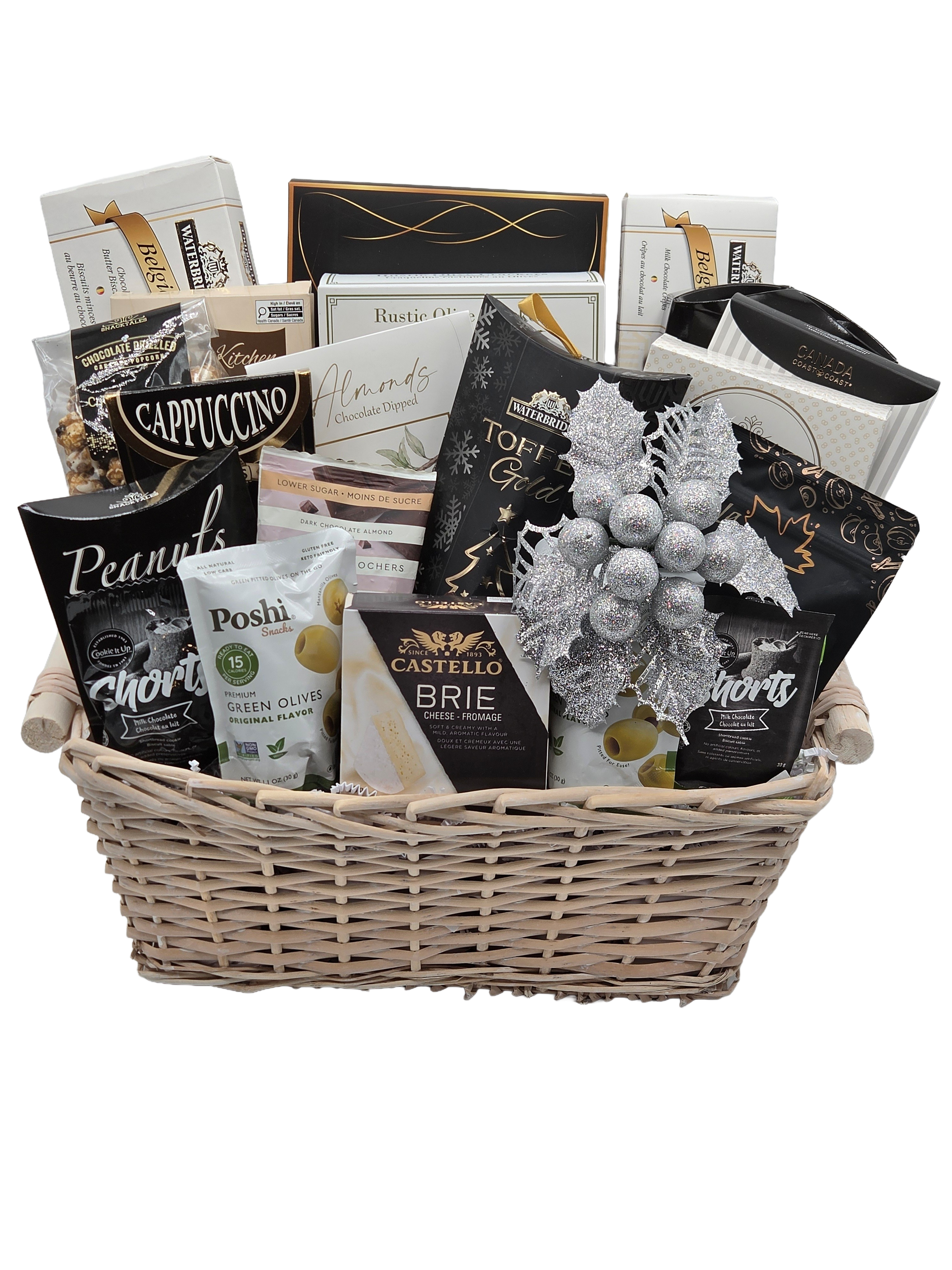 Midnight Snow Gift Basket