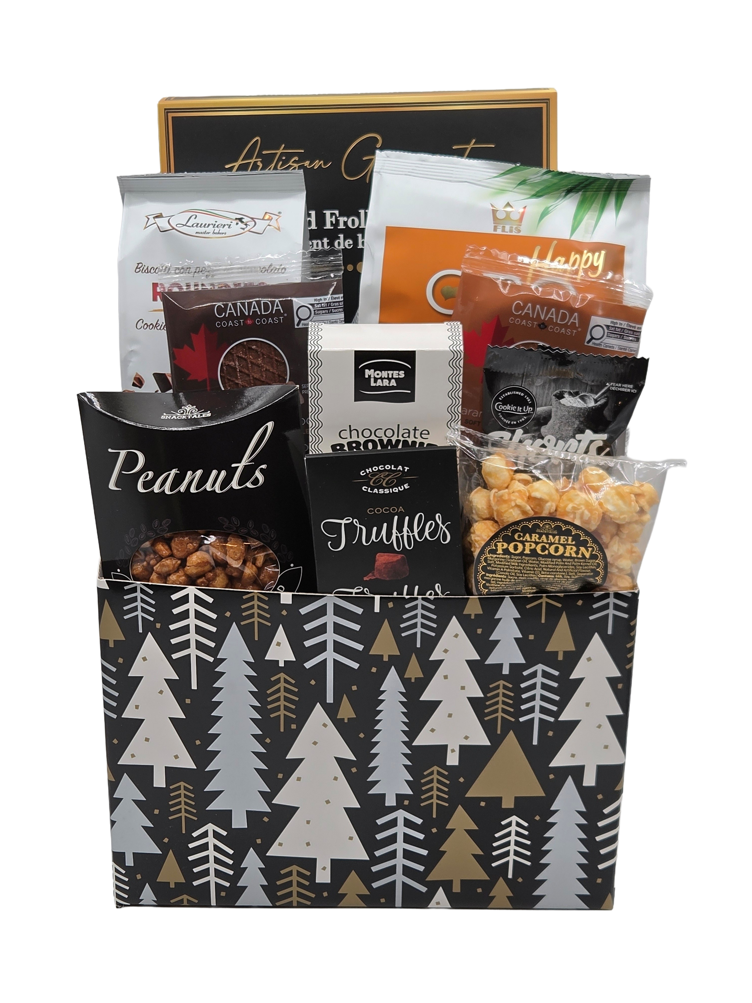 Moonlit Winter Gift Basket