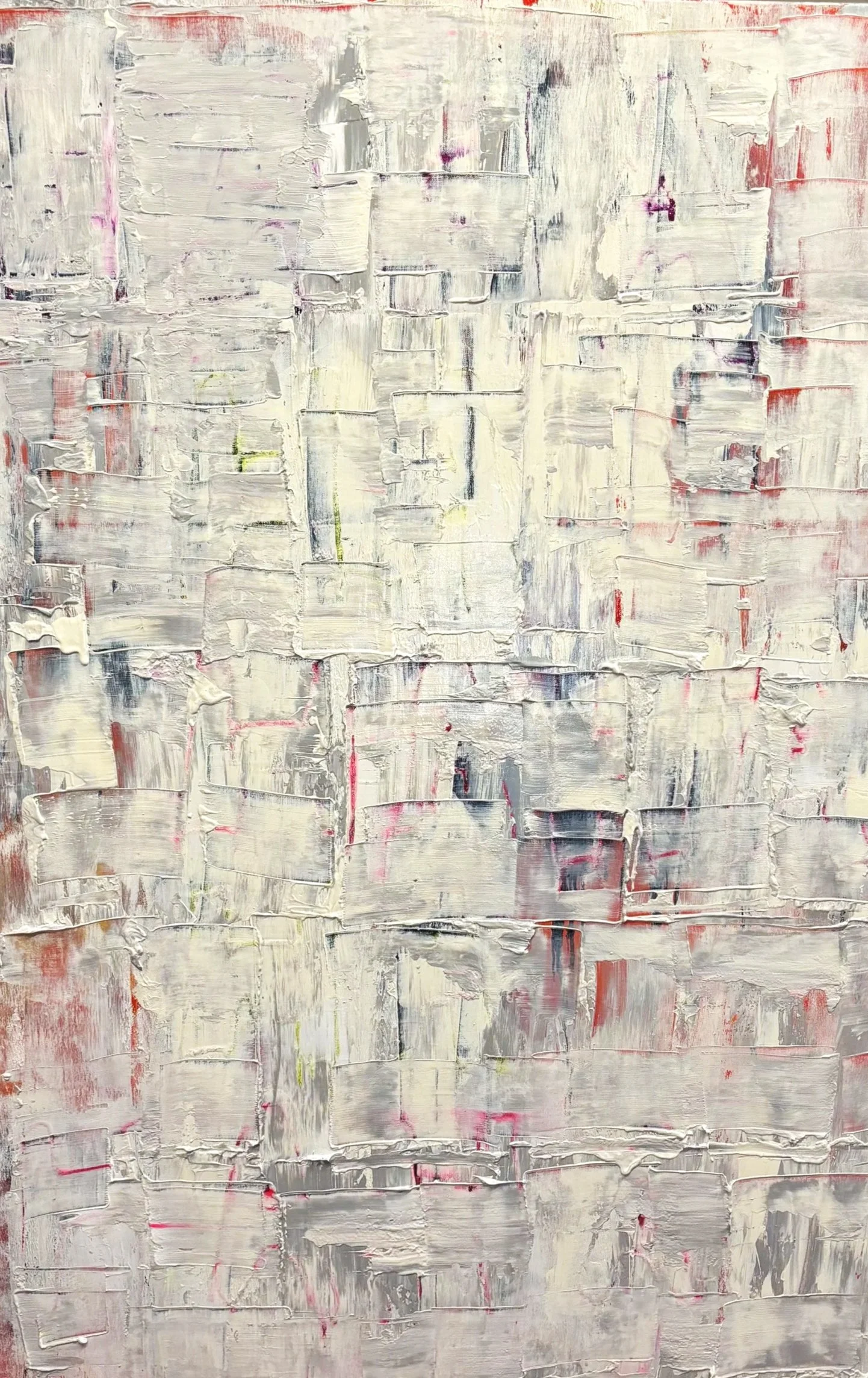 OHNE TITEL I
Acryl & Spray auf Leinwand I
150 x 100 cm I
2026