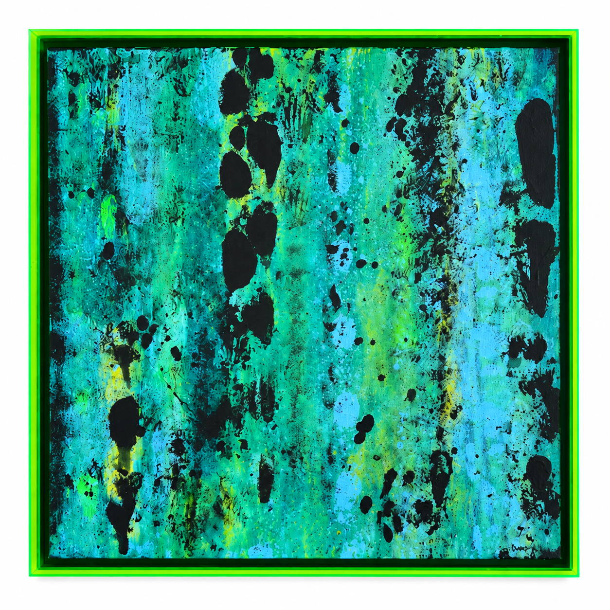 GREEN LAKE I
Acryl auf Leinwand I
90 x 90 cm I
2026