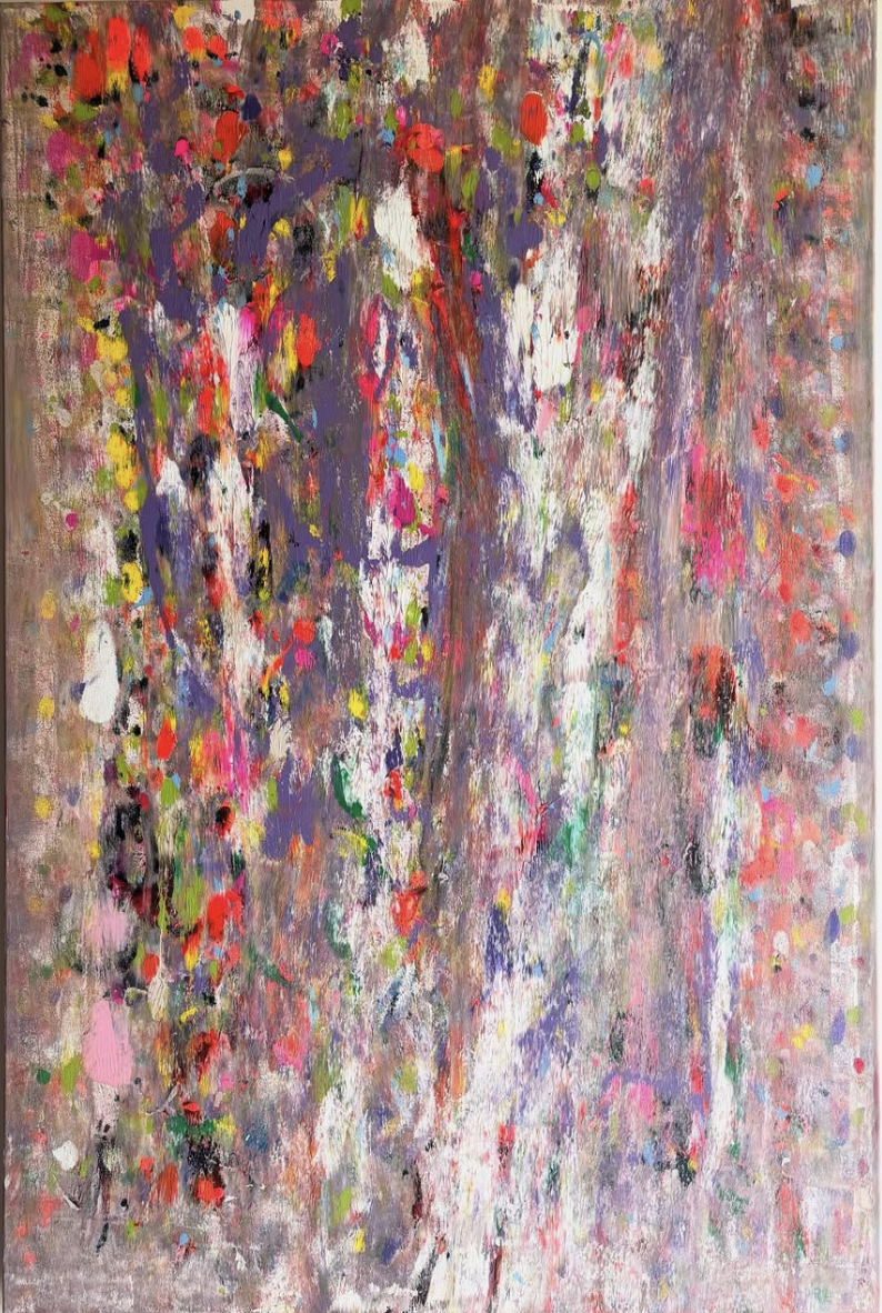 TANZ DER FARBEN I
Acryl auf Leinwand I
150 x 100 cm I
2025 I
€ 1.600,-
