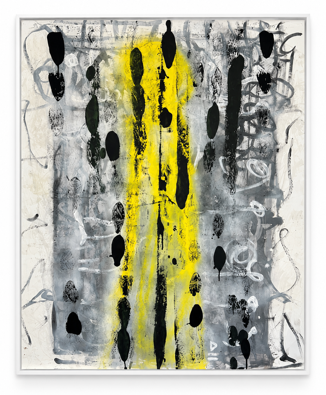 ÜBERWINDUNG I
Acryl auf Leinwand I
120 x 80 cm I
2025