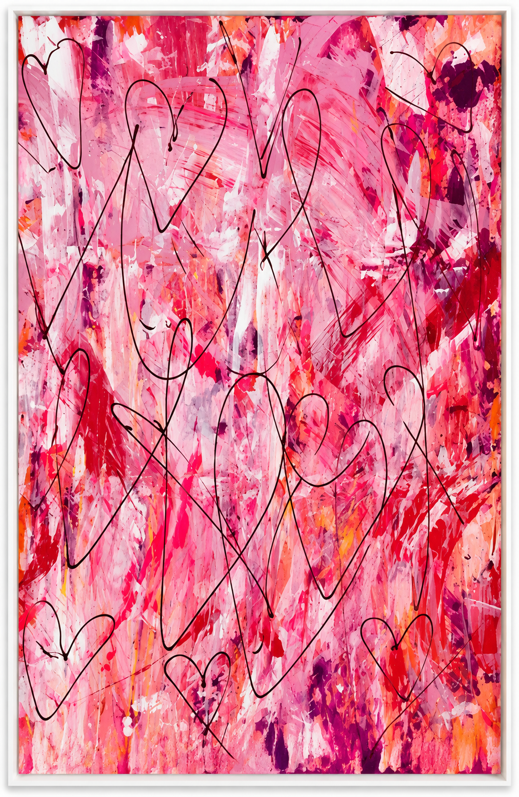 HEARTS I
Acryl auf Leinwand I
120 x 80 cm I
2024