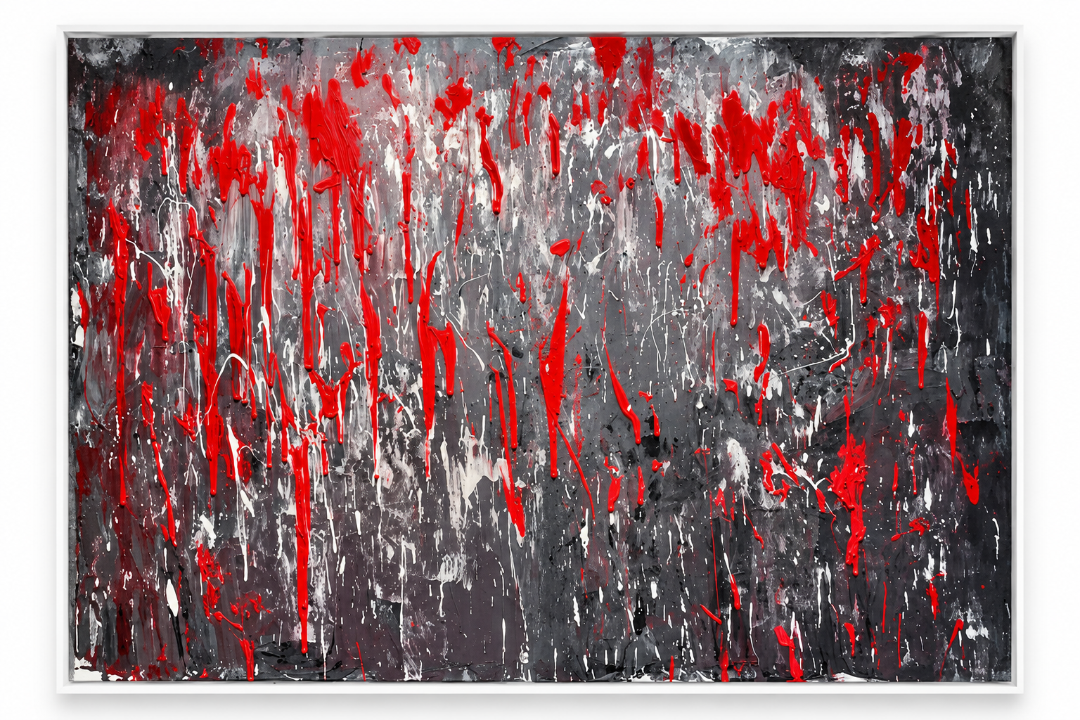 FEUERREGEN I
Acryl auf Leinwand I
150 x 200 cm I
2025