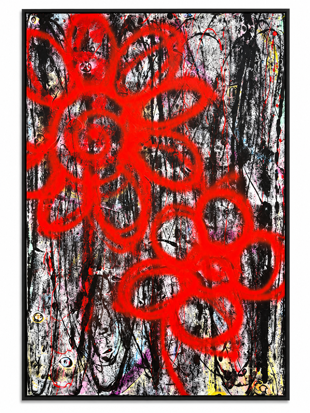 FLOWERS 2.0 I
Acryl und Spray auf Leinwand I
150 x 100 cm I
2024