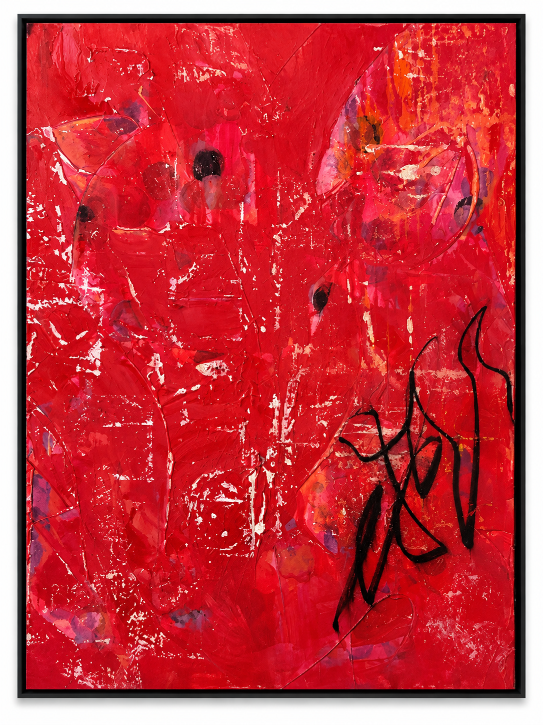INFERNO I
Acryl und Kreide auf Leinwand I
80 x 60 cm I
2026