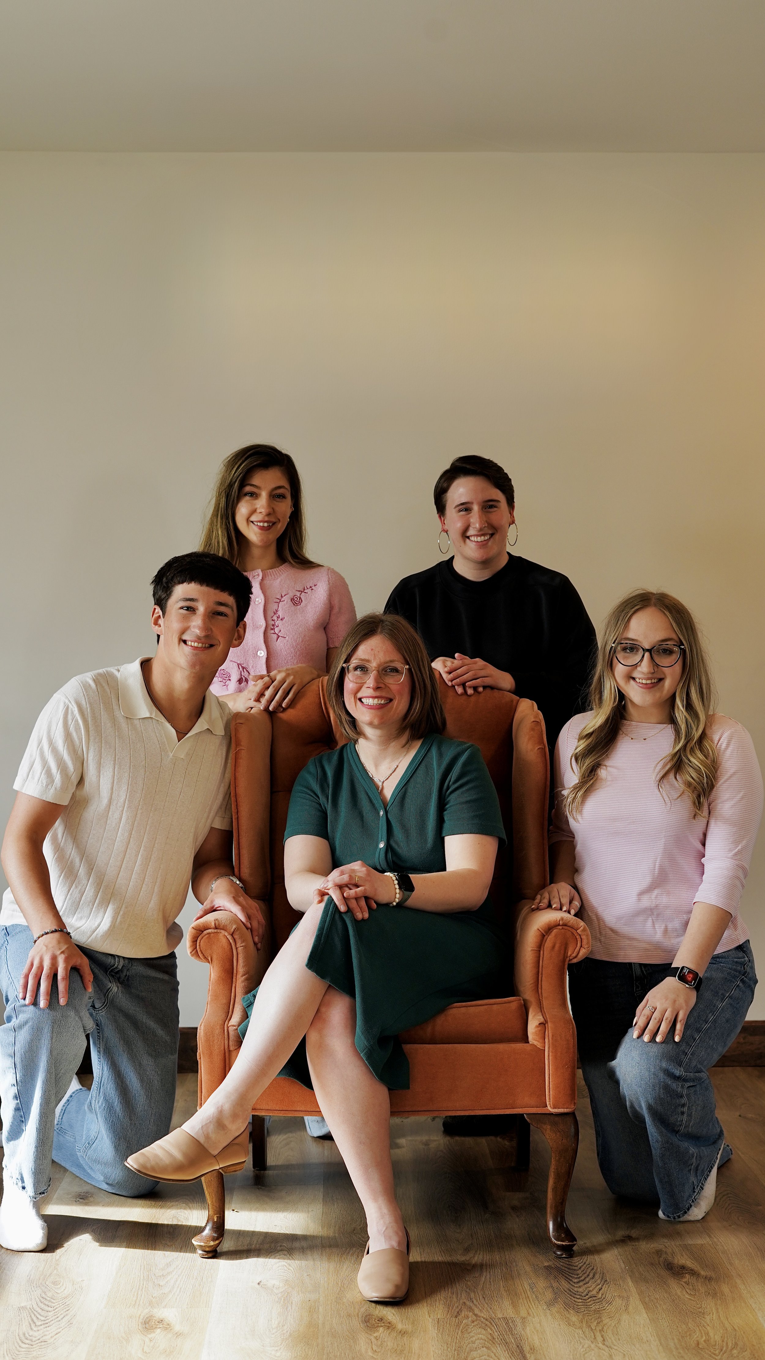 aesthetic and professional portrait of The Made Up Media team, a Mid Michigan small business marketing and content creation agency.