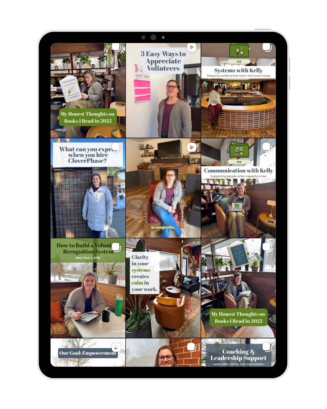 Instagram and Facebook social media profile managed by the MadeUp Media Marketing team.
