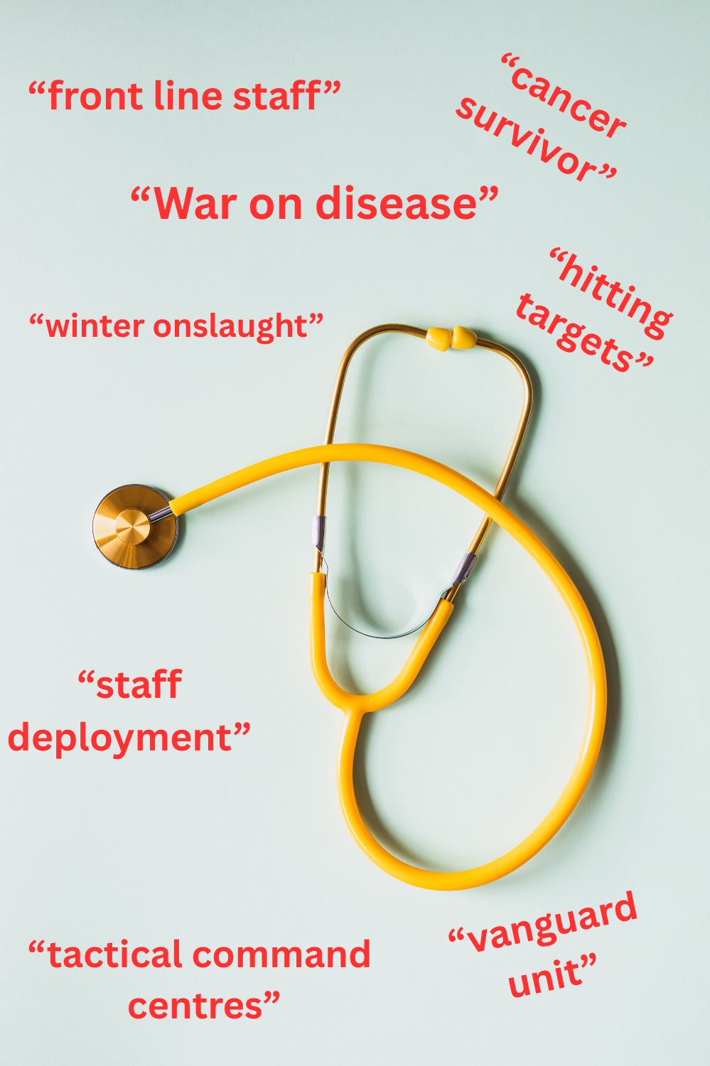 How the militarisation of medicine dehumanises us