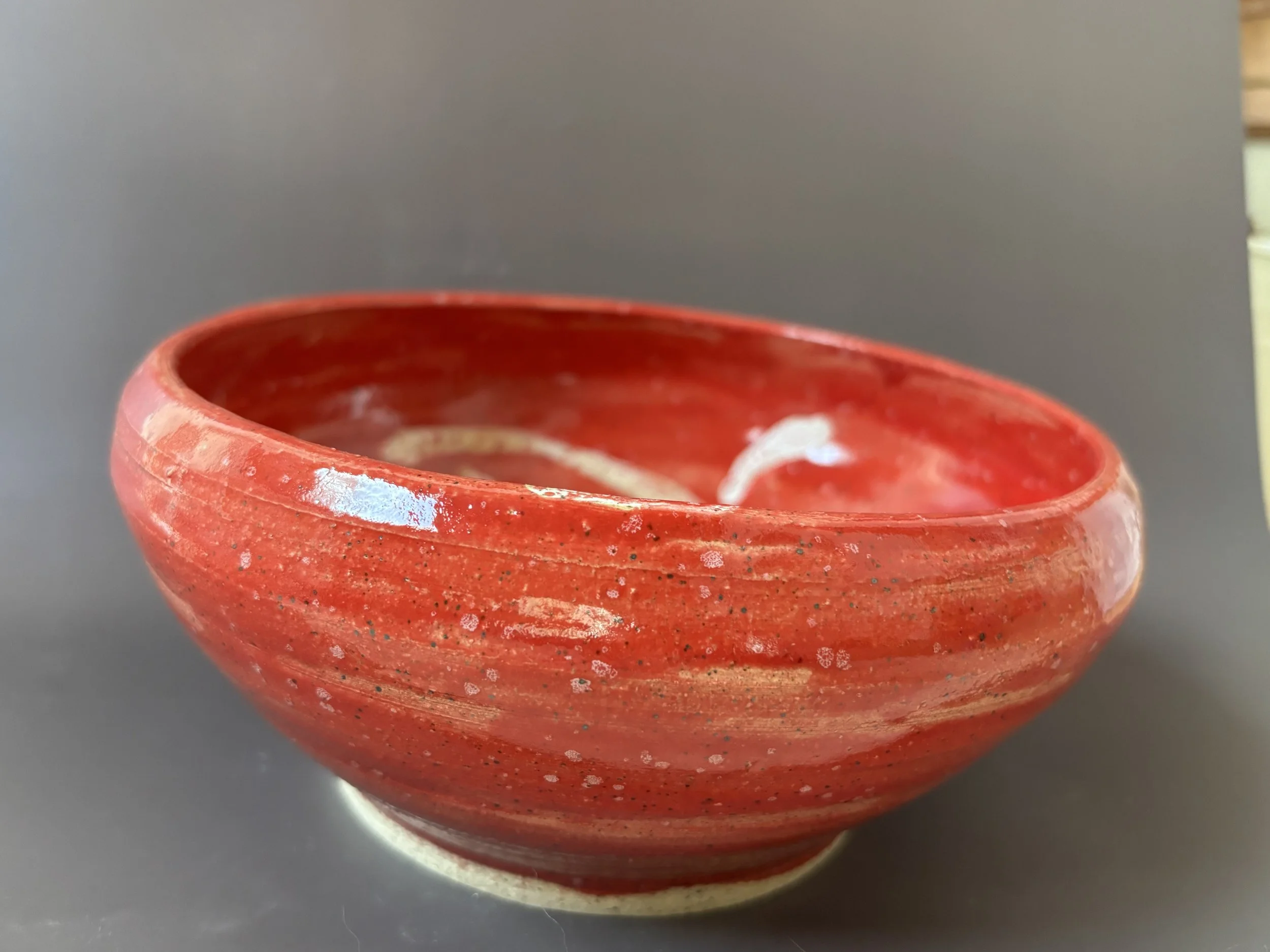 Red bowl