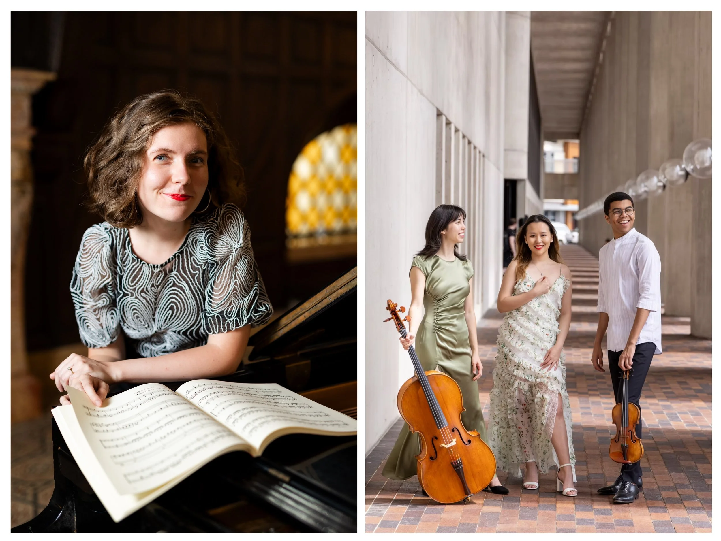 Workshop at Community Music Center of Boston with Trio Gaia