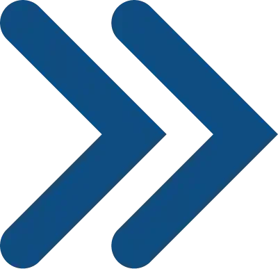 Two blue arrows pointing to the right on a black background.