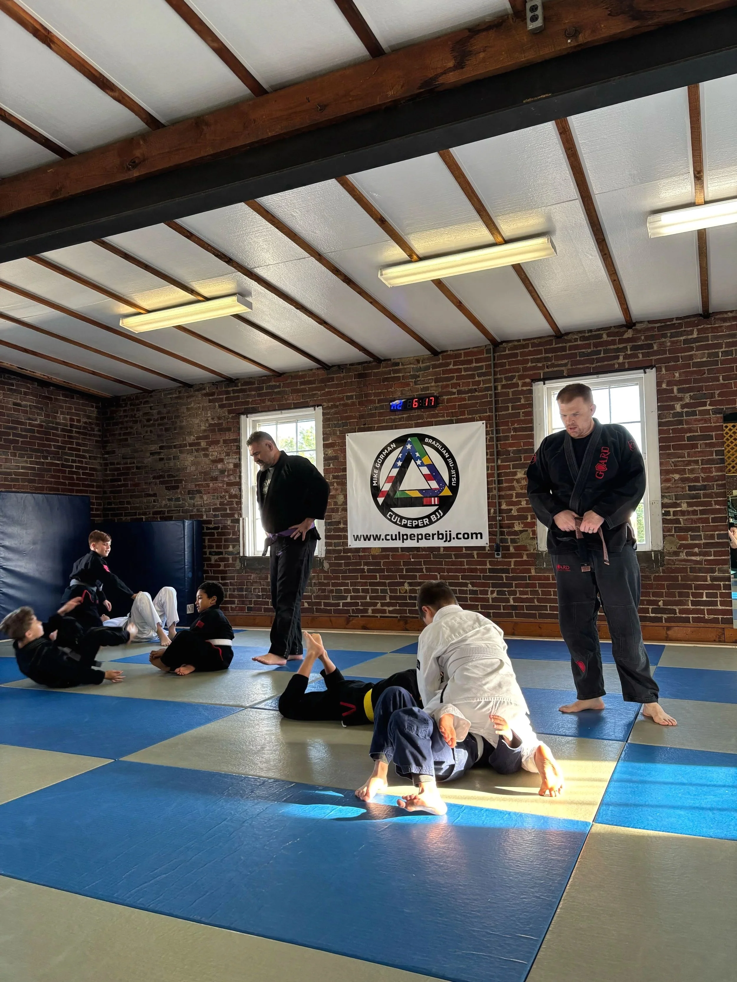 Kids Brazilian Jiu-Jitsu class