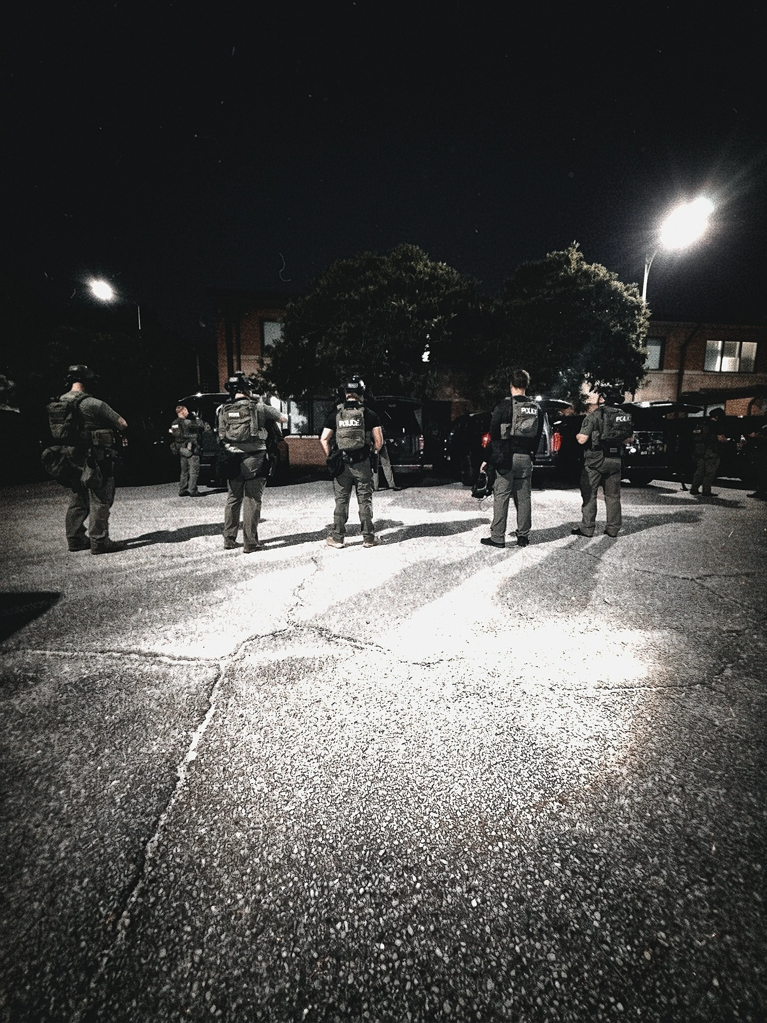 The night strips away comfort and exposes character.
In the darkness, all a man has is his training and the brothers beside him.