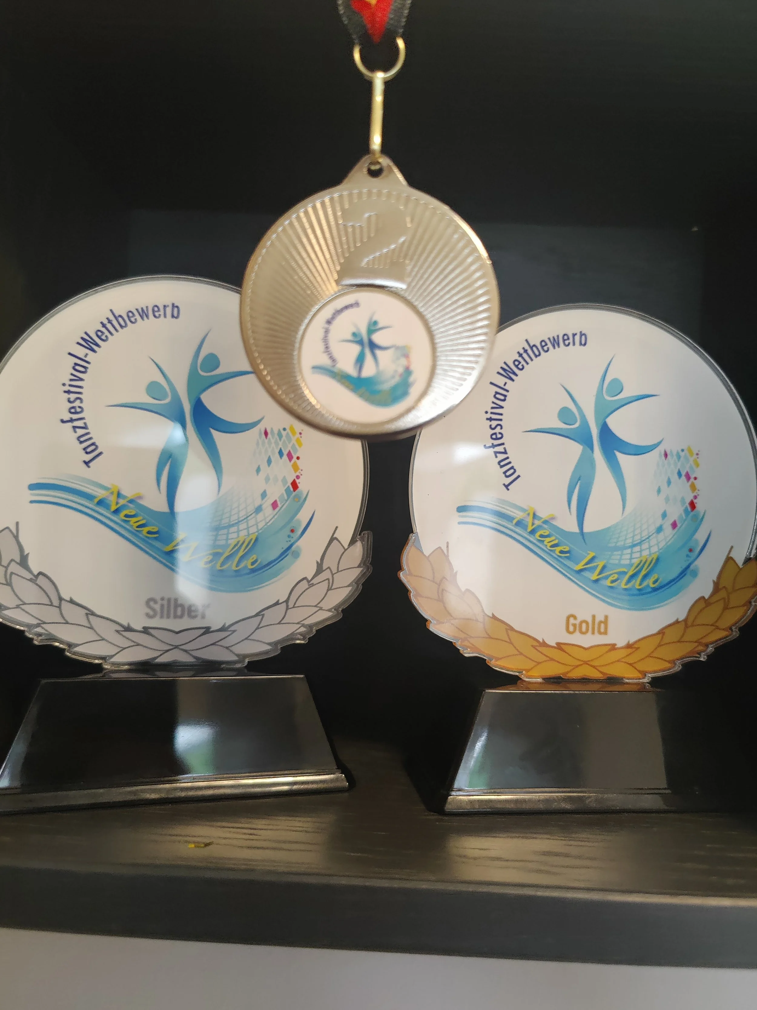 Siegerpreise von einem Tanzwettbewerb