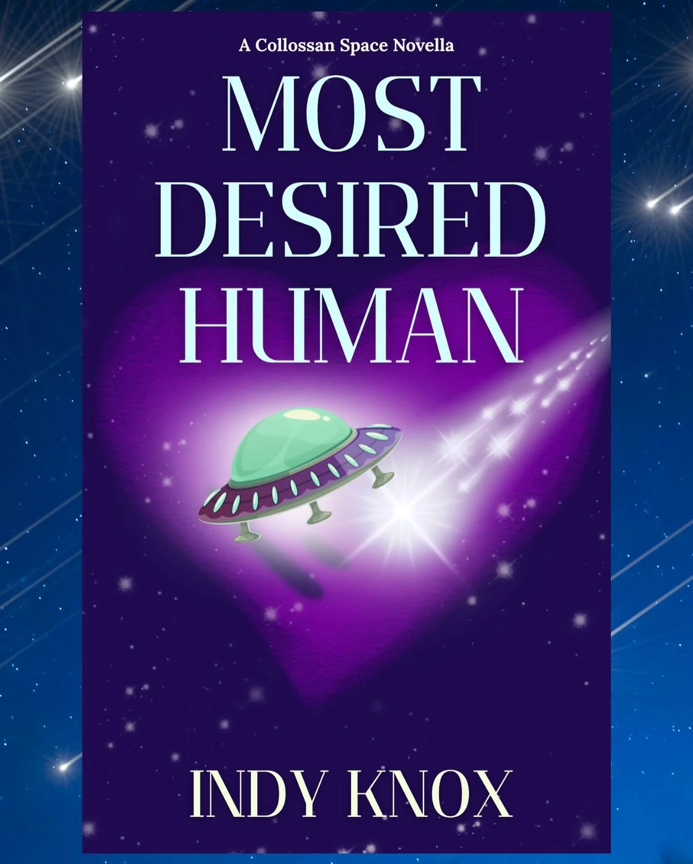 Thrilled to share the cover for the first, super spicy novella in the Collossan space warrior collection, MOST DESIRED HUMAN. It&rsquo;ll be available on Kindle Unlimited and as an ebook in November 2025 🪐

#spacenovella #scifiromance #spaceromance