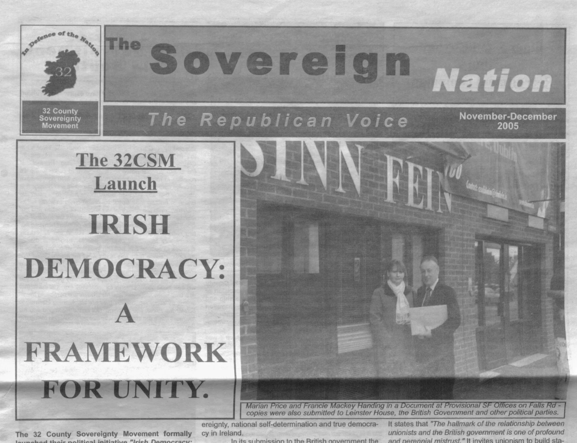 Irish Democracy Framework