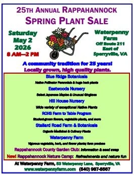Waterpenny Farm Plant Sale