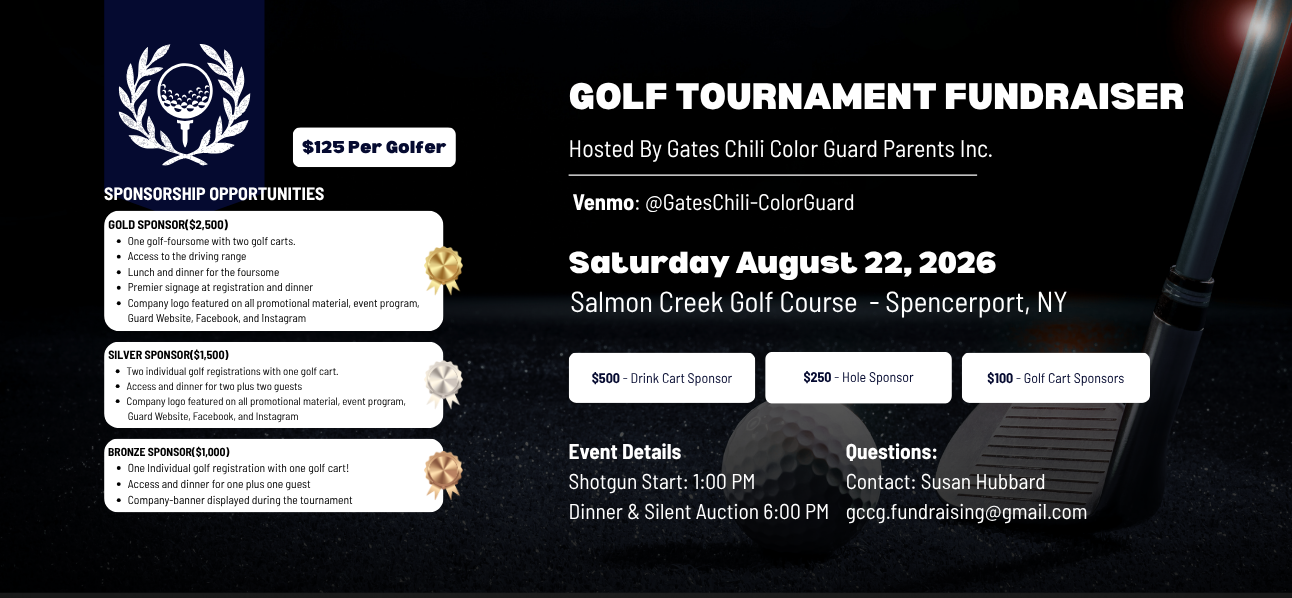 Golf Tournament Save the date