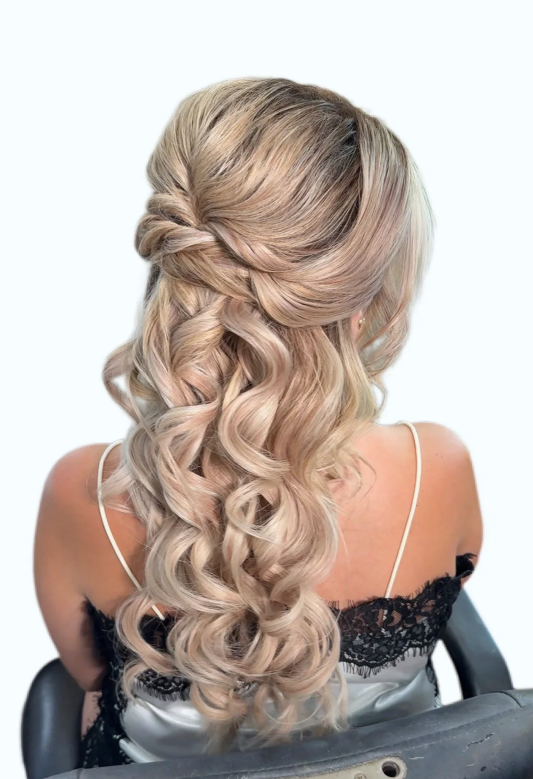 Event Hairstyling With Extensions