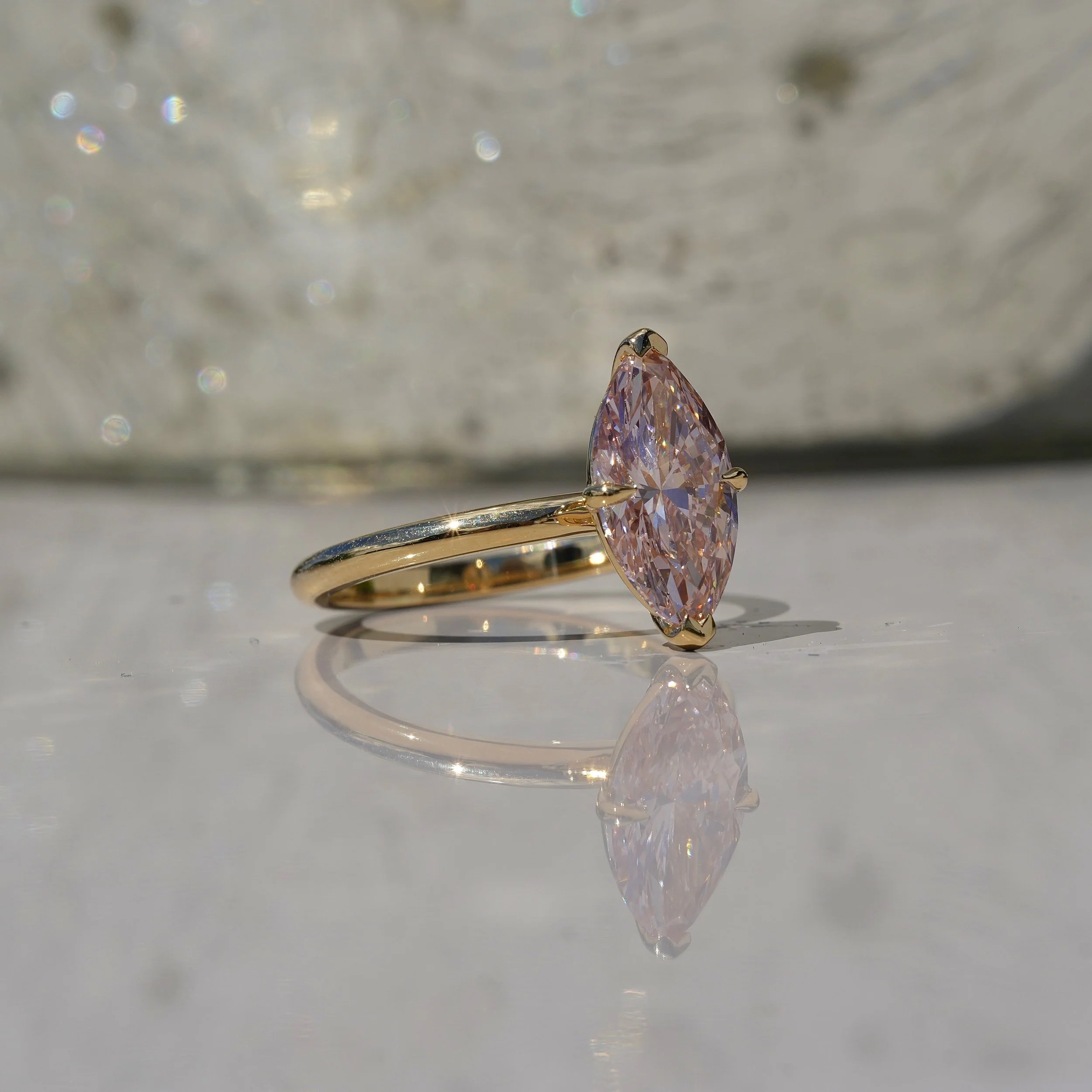 marquise-pink-diamond-2carat-solitaire-18ct-yellow-gold-eighty8diamonds-back-view