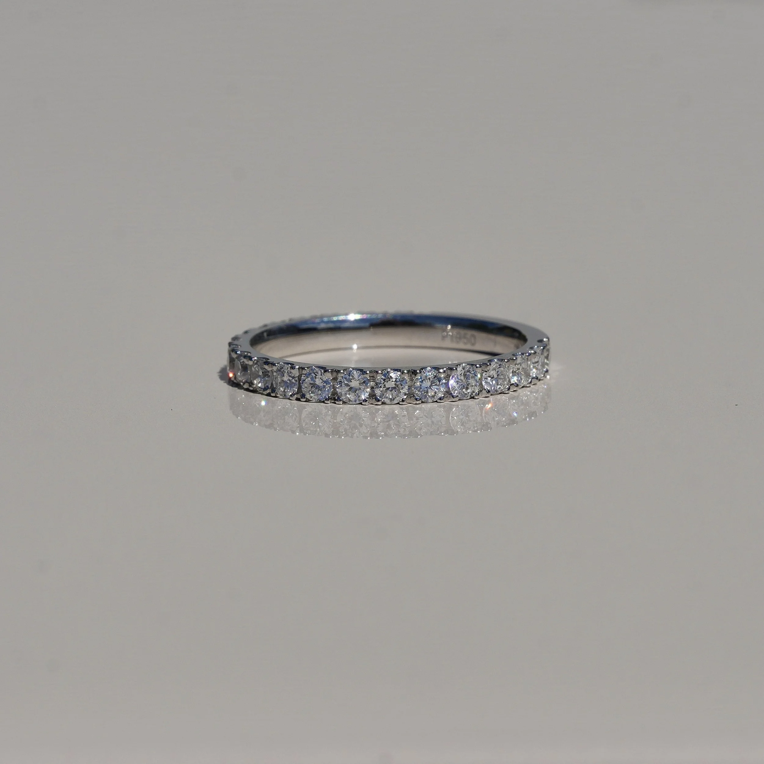Diamond Wedding Band in Platinum