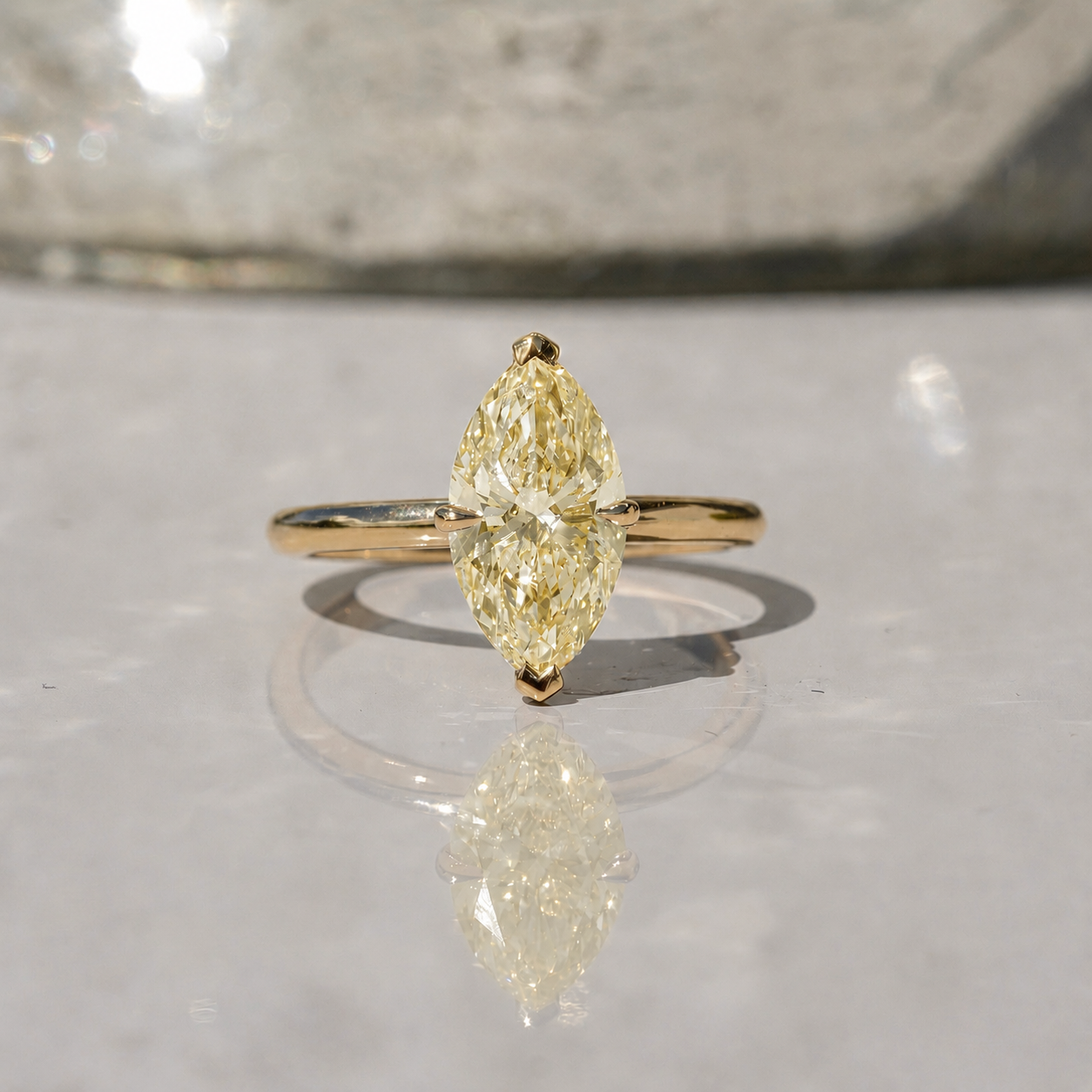 marquise-fancy-yellow-diamond-2carat-solitaire-18ct-yellow-gold-eighty8diamonds-front-view