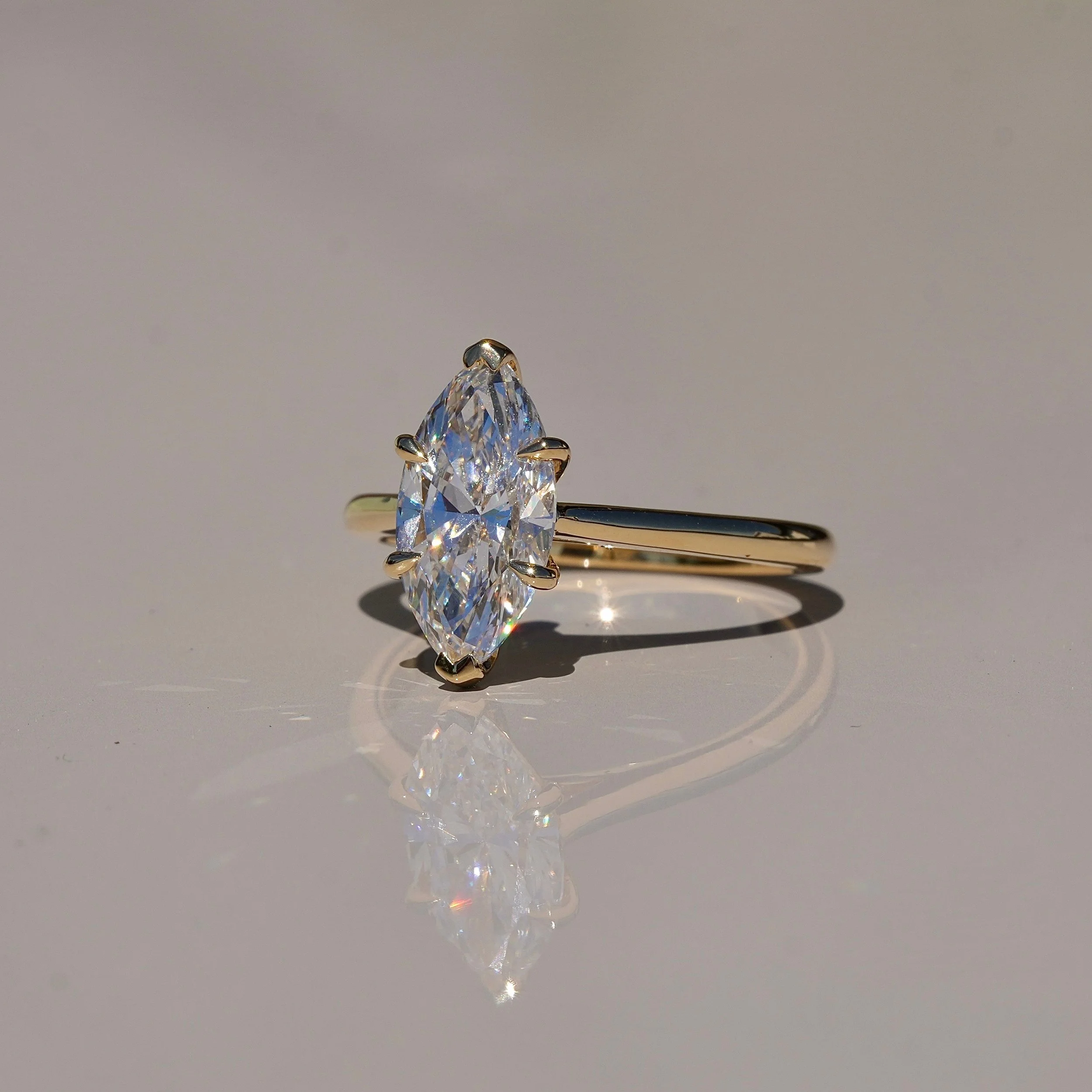 marquise-diamond-2carat-solitaire-18ct-yellow-gold-eighty8diamonds-side-view
