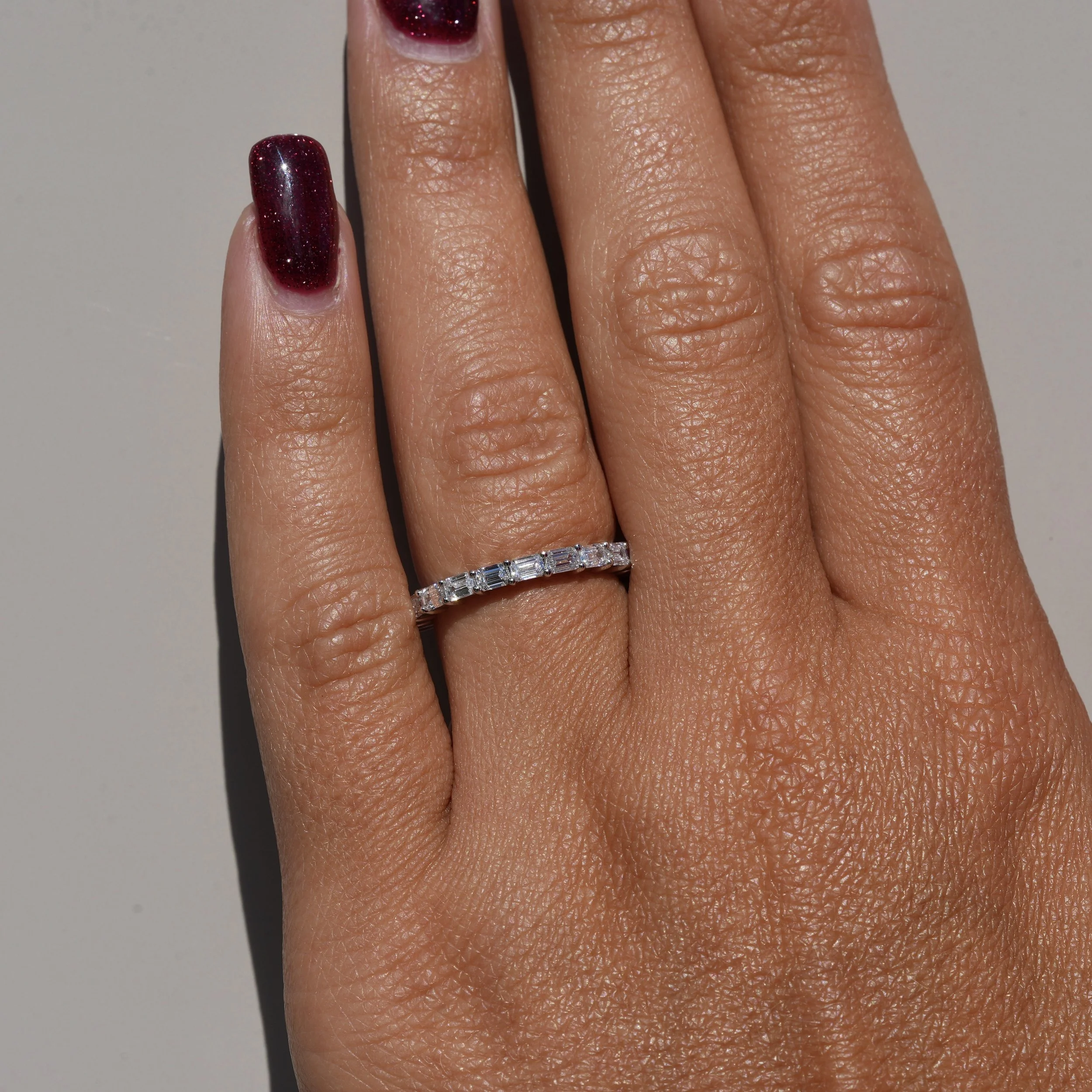 with 0.73ct  Diamonds –Hand View | Eighty8Diamonds